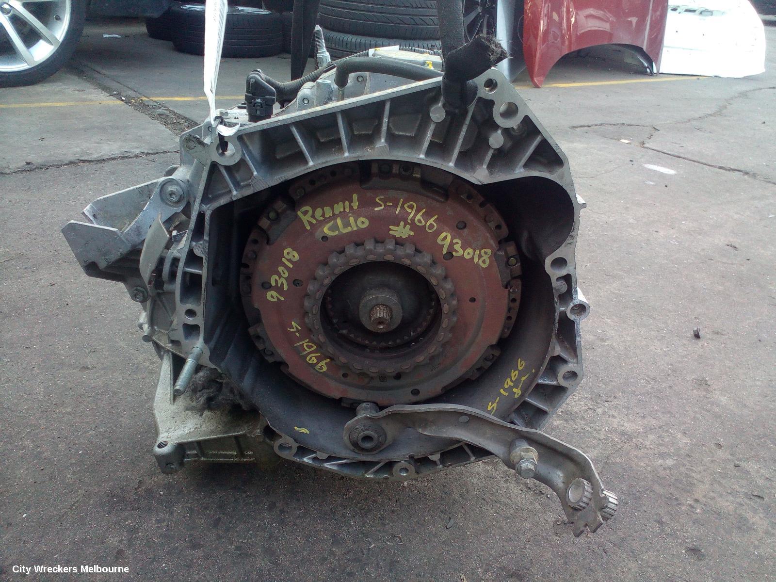 RENAULT CLIO TRANS/GEARBOX, AUTO, PETROL, 1.2, H5F, TURBO, X98, 09/2013 - 10/2019