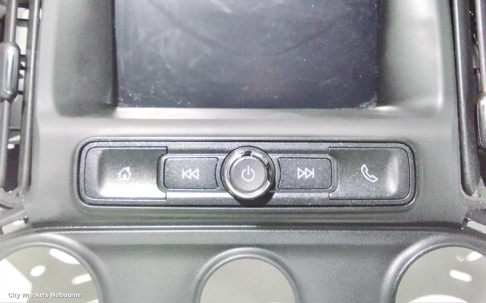 HOLDEN COLORADO RADIO/CD/DVD/SAT/TV, 8 INCH TOUCHSCREEN NON SAT NAV, RG/RG 7, 07/2016 - 12/2020