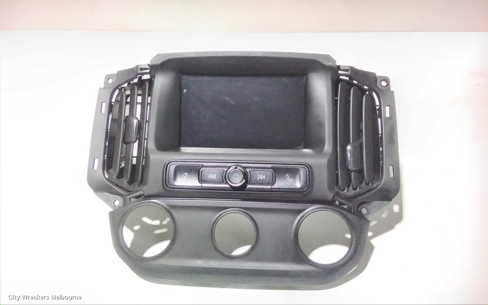 HOLDEN COLORADO RADIO/CD/DVD/SAT/TV, 8 INCH TOUCHSCREEN NON SAT NAV, RG/RG 7, 07/2016 - 12/2020