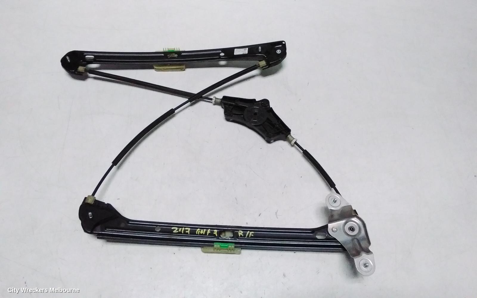 VOLKSWAGEN GOLF RIGHT FRONT WINDOW REG/MOTOR, GEN 7, 5DR HATCH/WAGON, 03/2013 - 08/2020