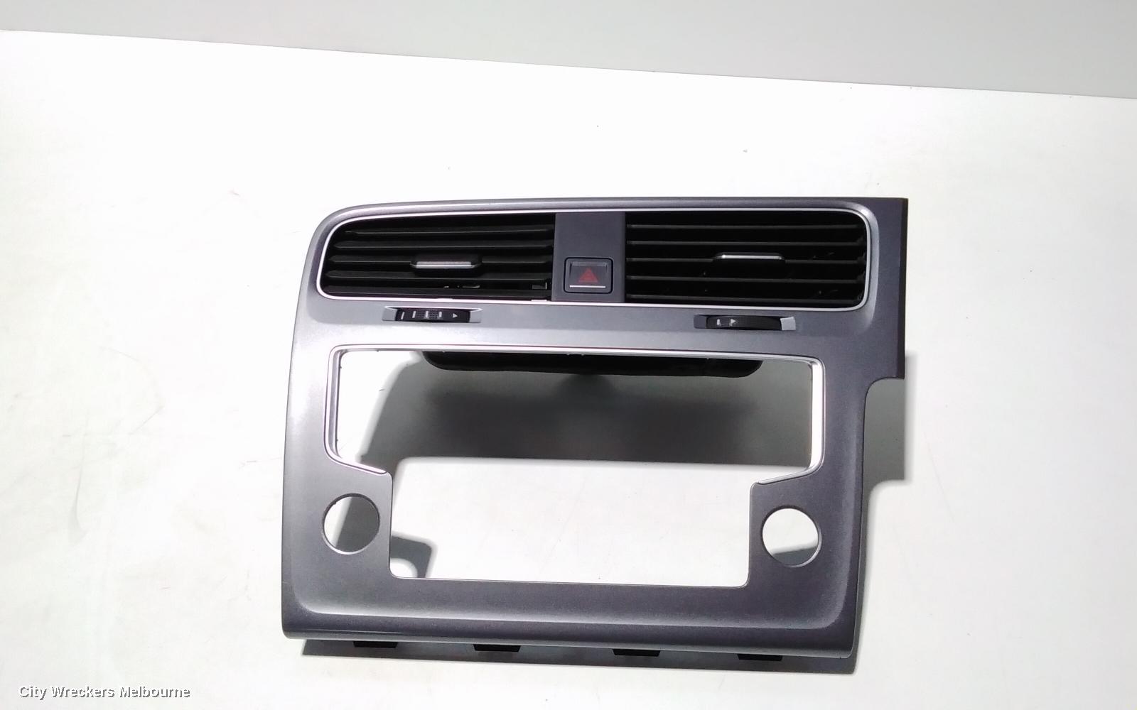 VOLKSWAGEN GOLF, GEN 7, 11/2012 - 08/2020, CENTER AIRVENT: 88300