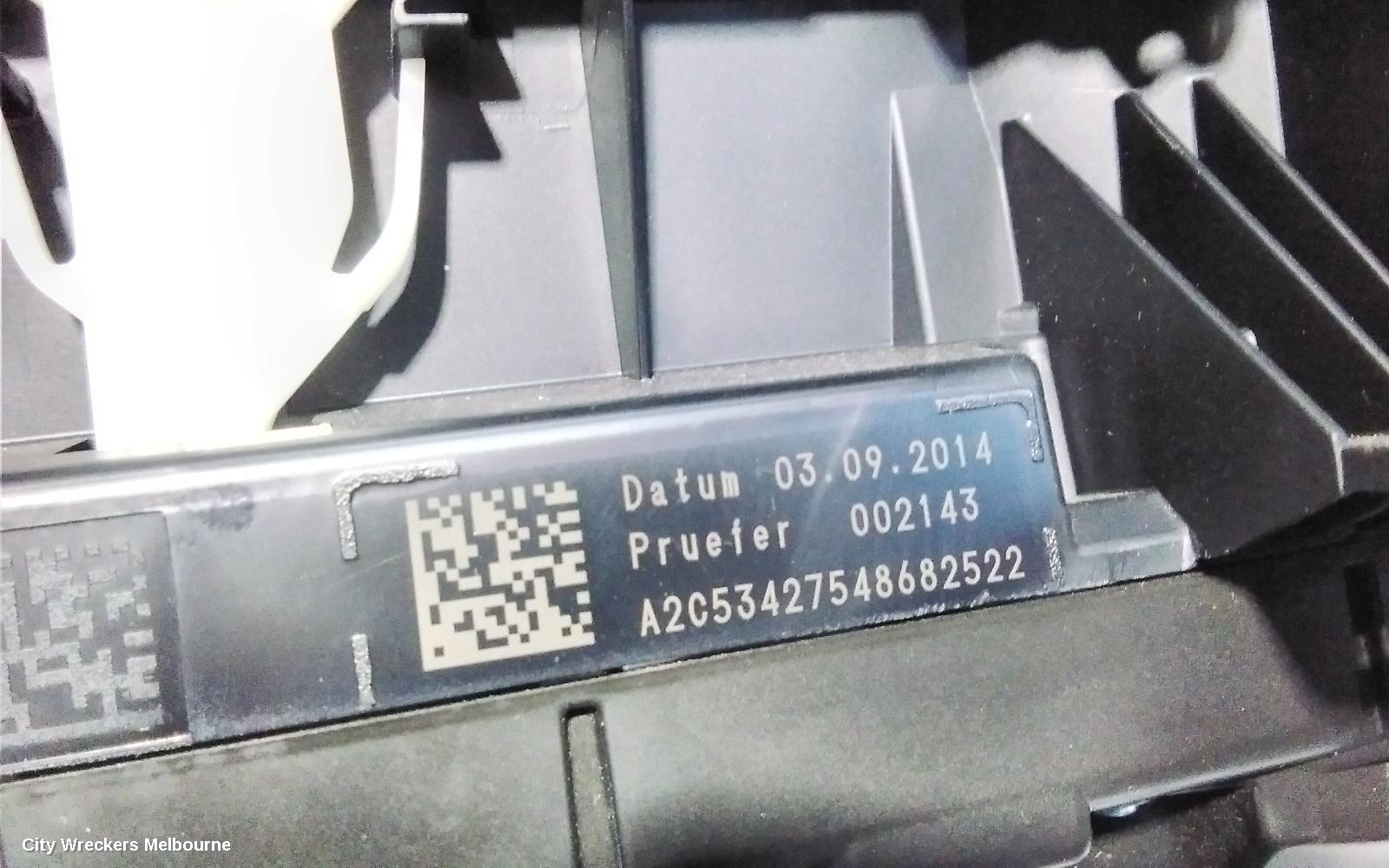 VOLKSWAGEN GOLF INSTRUMENT CLUSTER, INSTRUMENT CLUSTER, PETROL, BASE/COMFORTLINE/TRENDLINE, GEN 7, 03/2013 - 03/2017