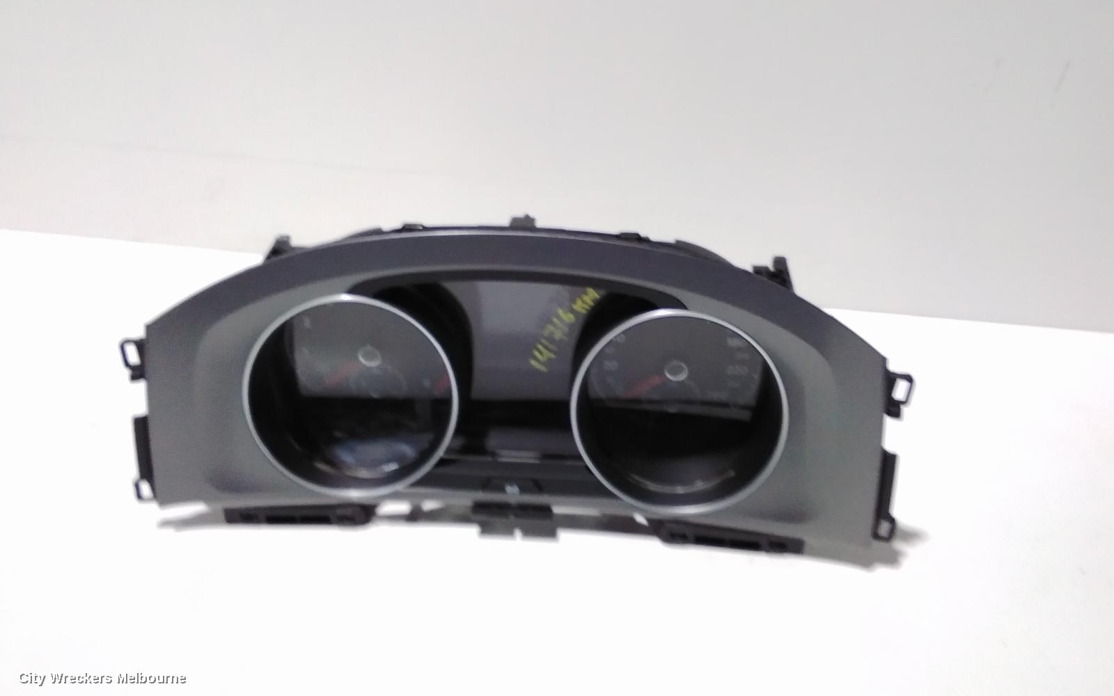 VOLKSWAGEN GOLF INSTRUMENT CLUSTER, INSTRUMENT CLUSTER, PETROL, BASE/COMFORTLINE/TRENDLINE, GEN 7, 03/2013 - 03/2017
