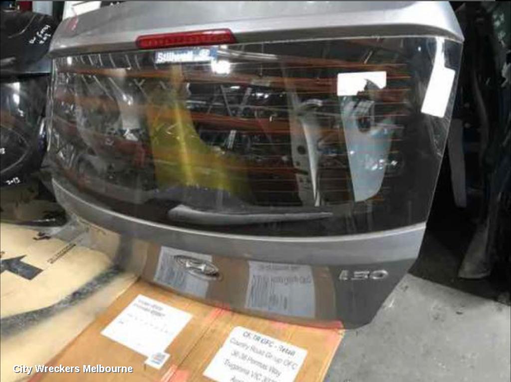 HYUNDAI I30 BOOTLID/TAILGATE, TAILGATE, FD, HATCH, NON SPOILER TYPE, 09/2007 - 04/2012