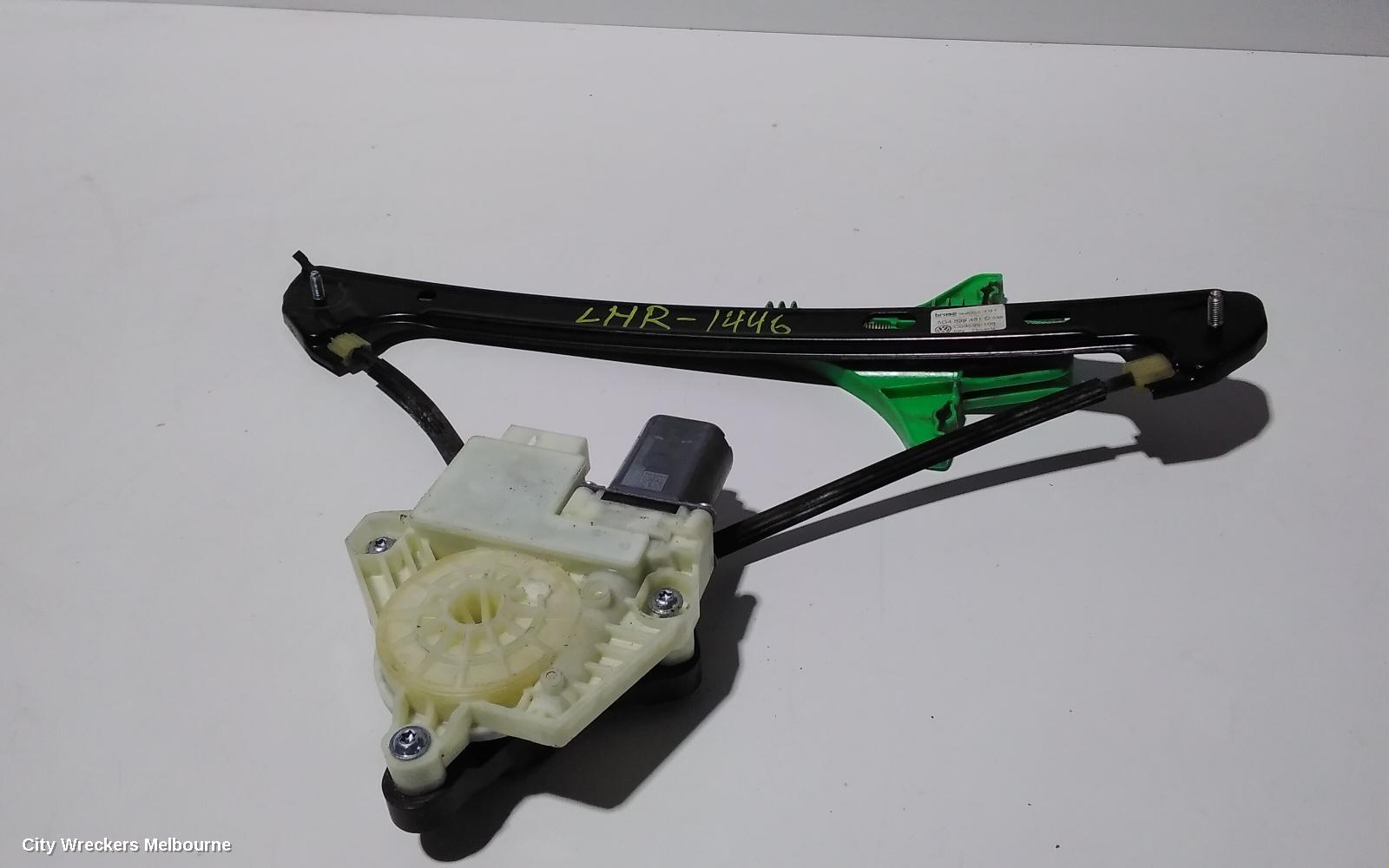 VOLKSWAGEN GOLF LEFT REAR WND REG/MOTOR, GEN 7, 03/2013 - 08/2020