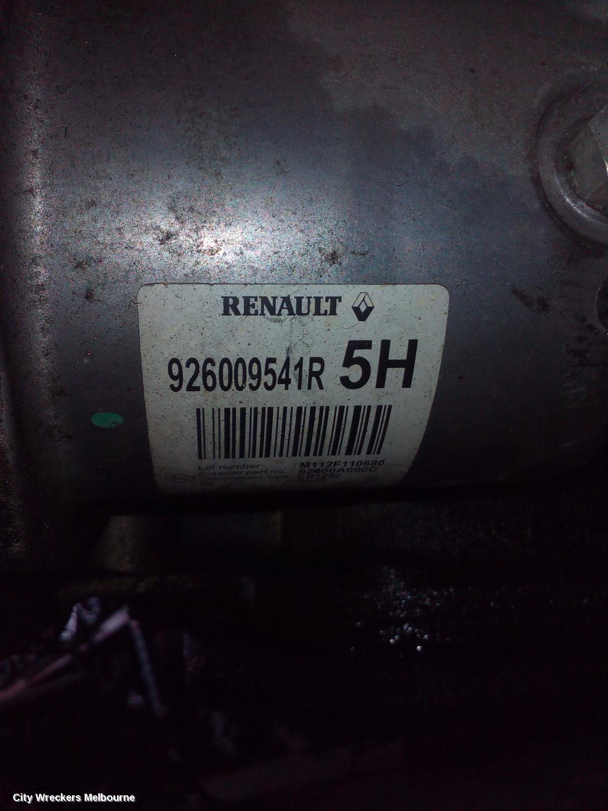 RENAULT FLUENCE A/C ASSEMBLY (KIT), X38 09/2010 - 01/2016
