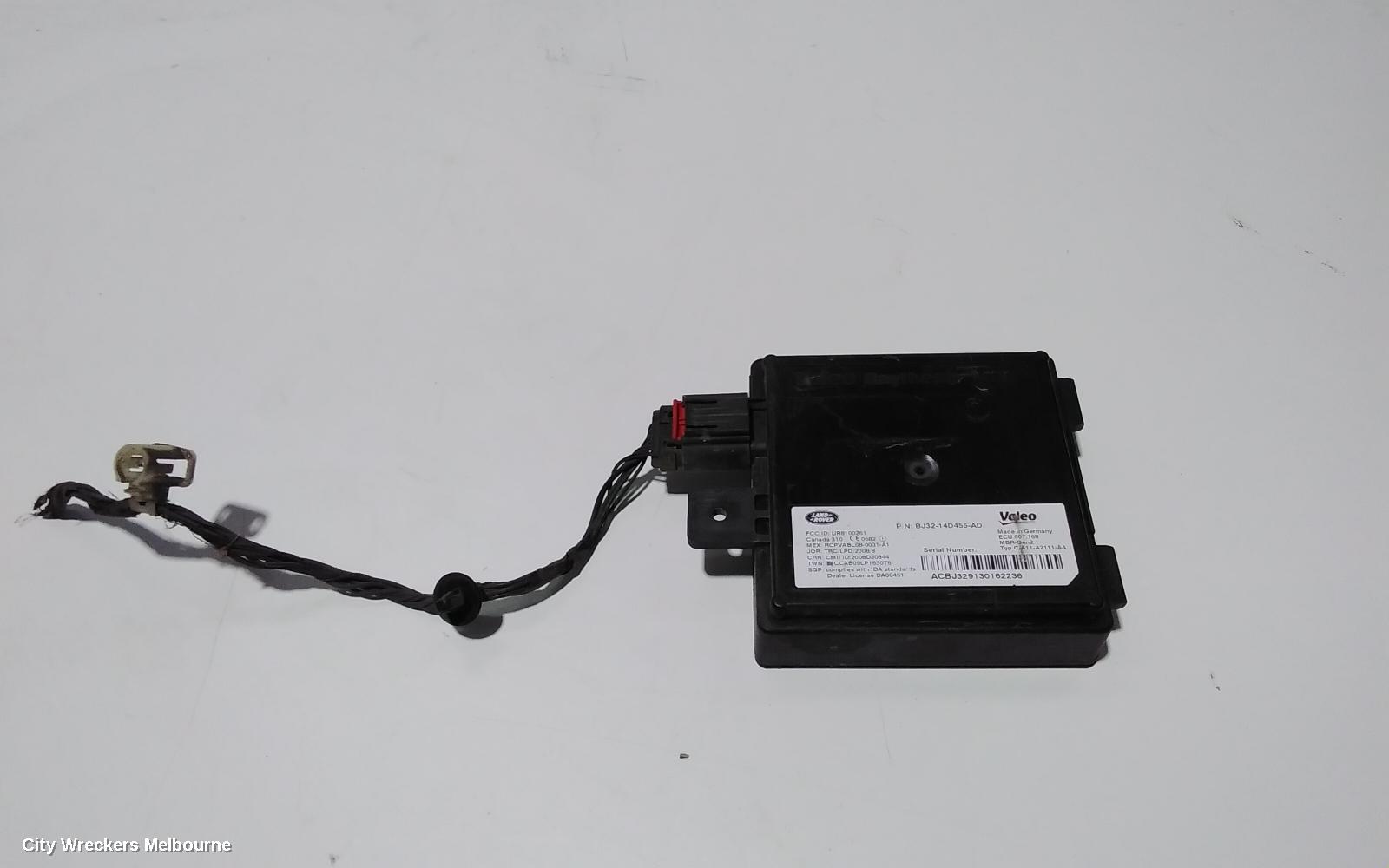 LAND ROVER RANGEROVER EVOQUE, L538, 11/2011 - 01/2019, RHR BLIND SPOT MODULE: BJ32-14D455-AD : 88359
