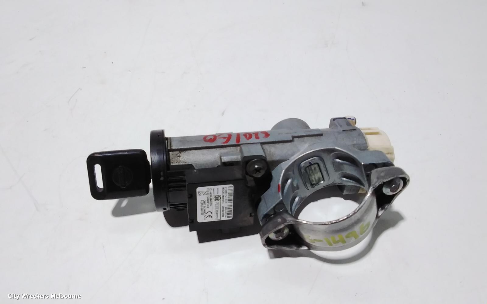 NISSAN NAVARA IGNITION W/ KEY, NP300, 05/2015 - 01/2026