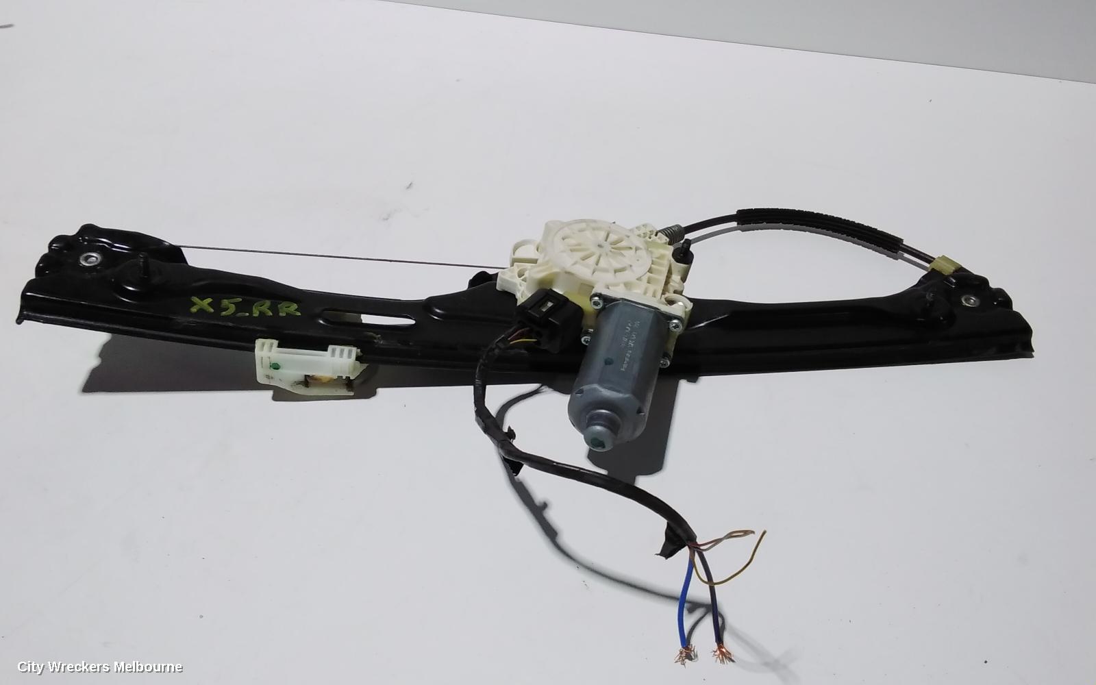 BMW X5 RIGHT REAR WND REG/MOTOR, E70, POWER, 03/2007 - 08/2013