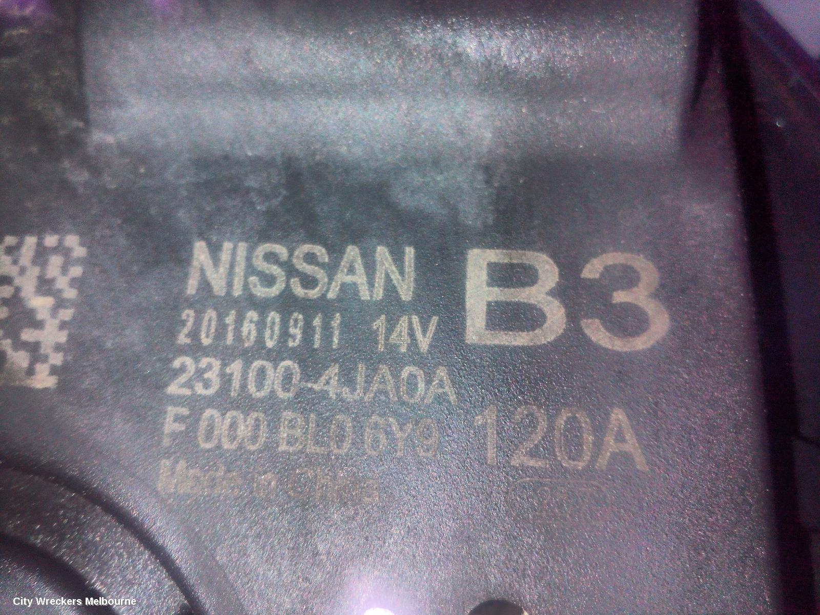 NISSAN NAVARA ALTERNATOR, NP300, DIESEL, 2.3, YS23DDT, TURBO, 120 AMP, 05/2015 ONWARDS