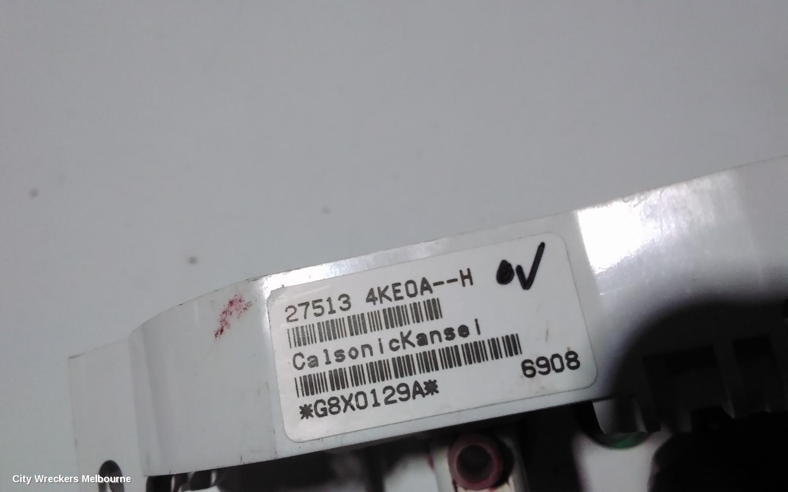 NISSAN NAVARA HEATER/AC CONTROLS, NP300, NON CLIMATE CONTROL TYPE, 05/2015 ONWARDS