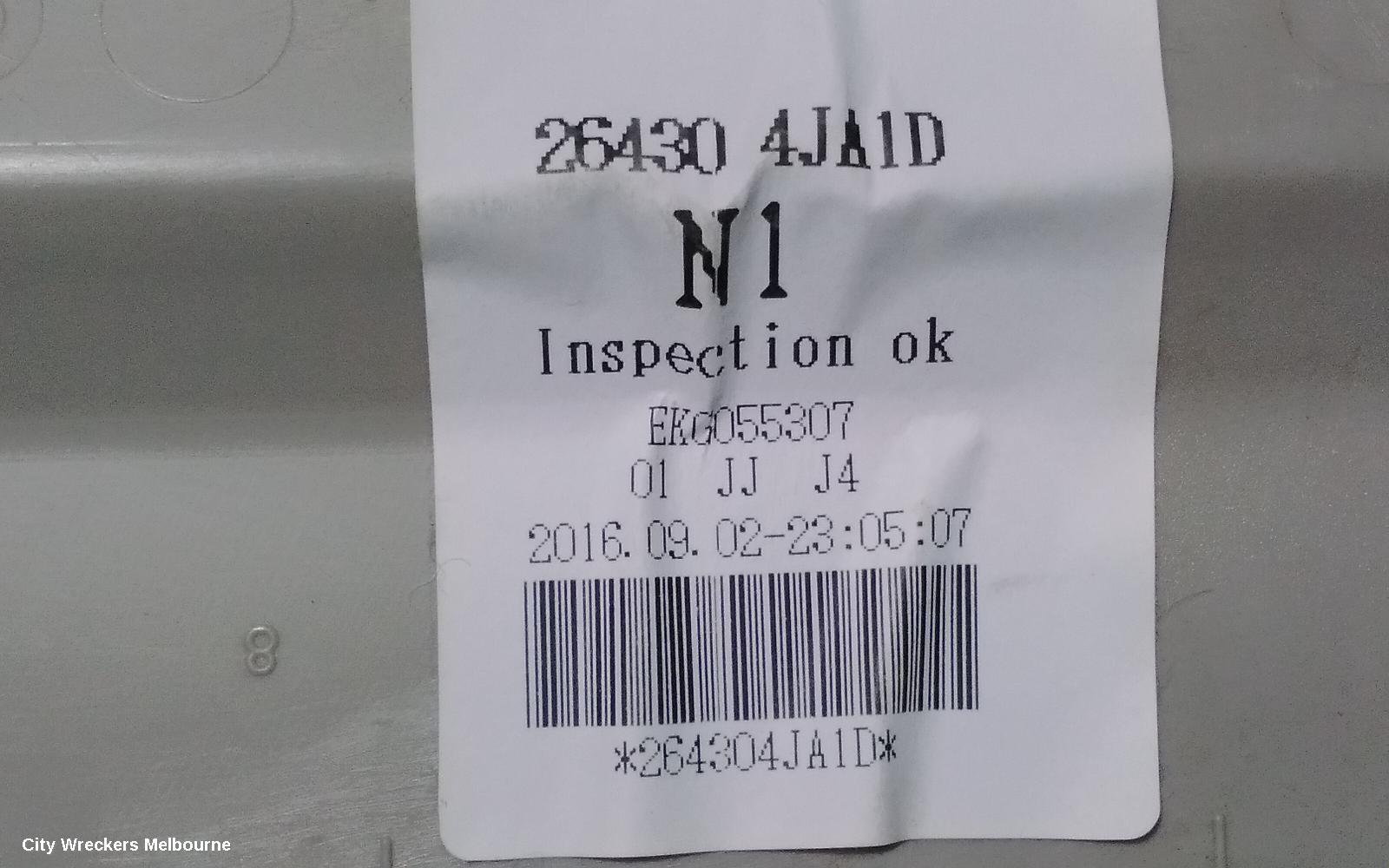 NISSAN NAVARA COURTESY LIGHT, NP300, FRONT, W/ SUNGLASS HOLDER TYPE, 05/2015 ONWARDS