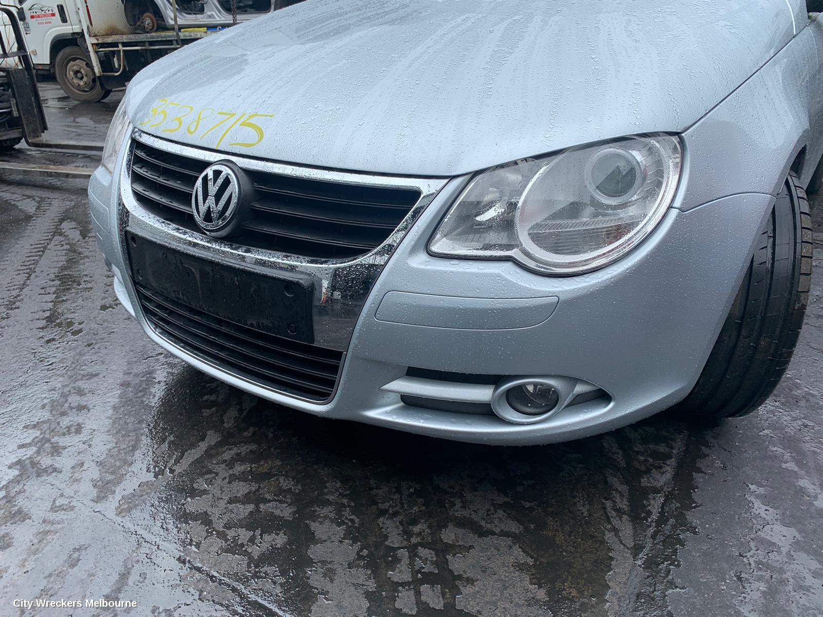 VOLKSWAGEN EOS RIGHT INDICATOR/FOG/SIDE, BUMPER FOGLAMP, 1F, 02/2007 - 04/2011
