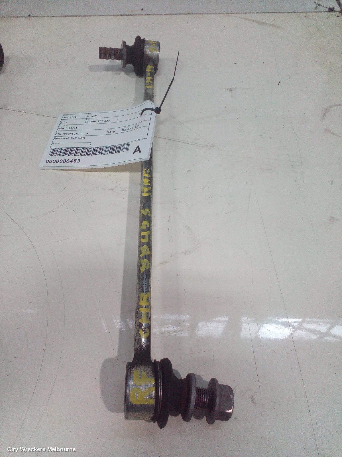 TOYOTA C-HR STABILISER BAR, GEN 1, 12/2016 - 09/2023