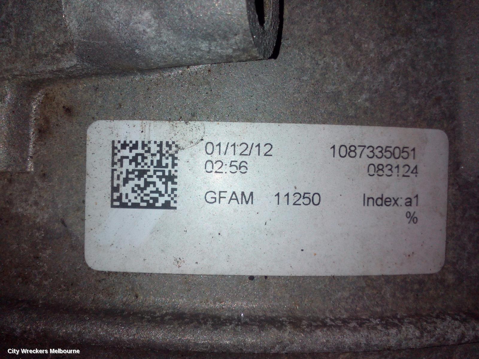 AUDI Q5 TRANS/GEARBOX, AUTO, PETROL, 2.0, TURBO, 8R, NXX CODE, 03/2009 - 10/2012
