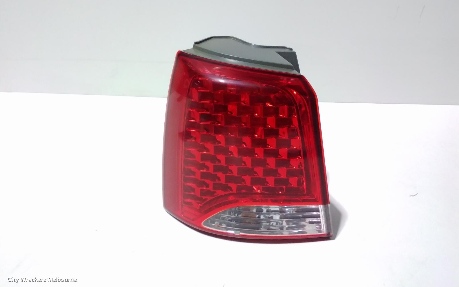 KIA SORENTO LEFT TAILLIGHT, XM, STANDARD TYPE, 10/2009 - 09/2012