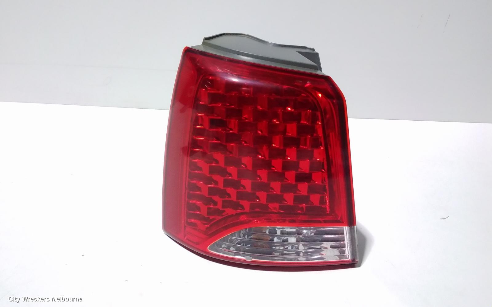 KIA SORENTO LEFT TAILLIGHT, XM, STANDARD TYPE, 10/2009 - 09/2012