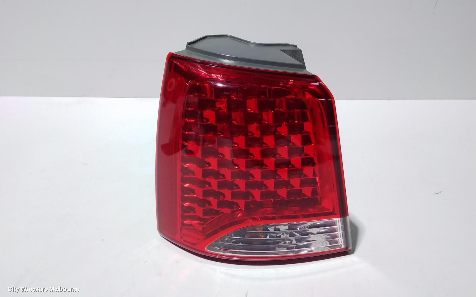 KIA SORENTO LEFT TAILLIGHT, XM, STANDARD TYPE, 10/2009 - 09/2012