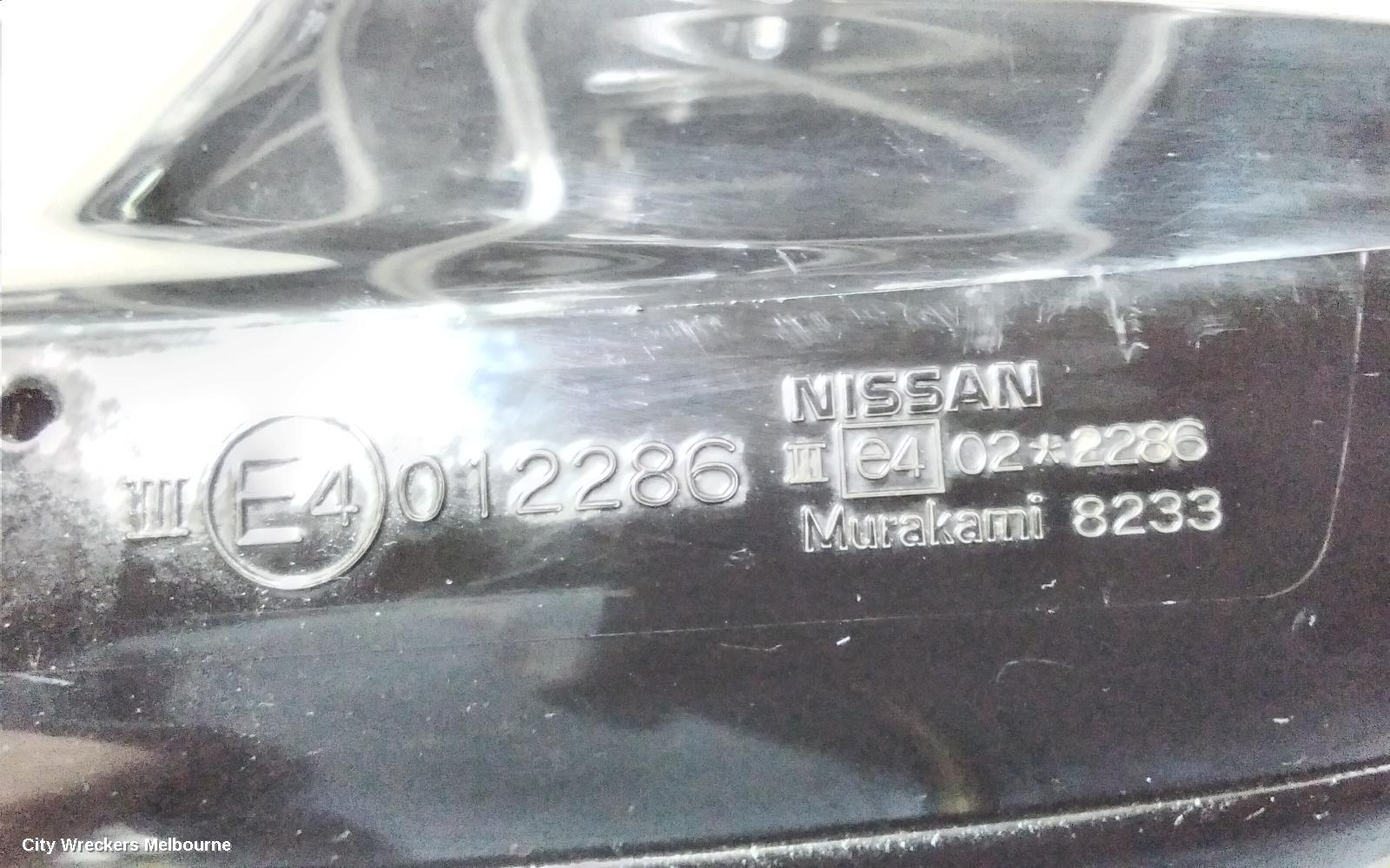NISSAN MURANO RIGHT DOOR MIRROR, Z50, 05/2002 - 12/2008
