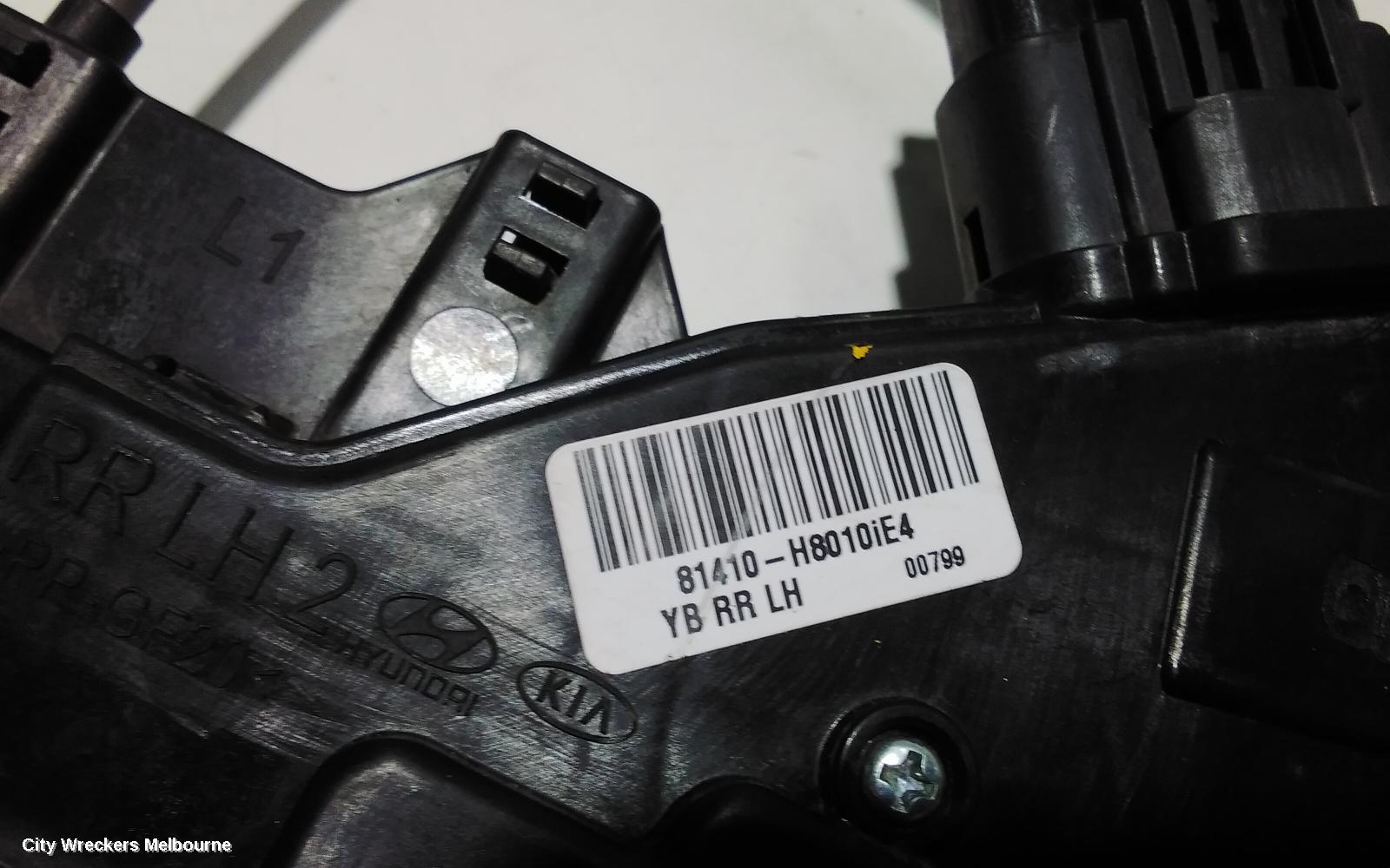 KIA RIO DOOR/BOOT/GATE LOCK, LEFT REAR DOOR LOCK, YB, 12/2016 ONWARDS