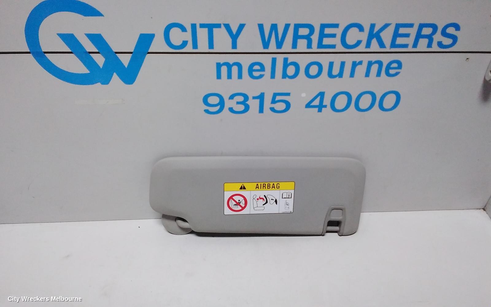 HOLDEN ASTRA SUNVISOR, BK-BL, LH SIDE, 09/2016 - 12/2020