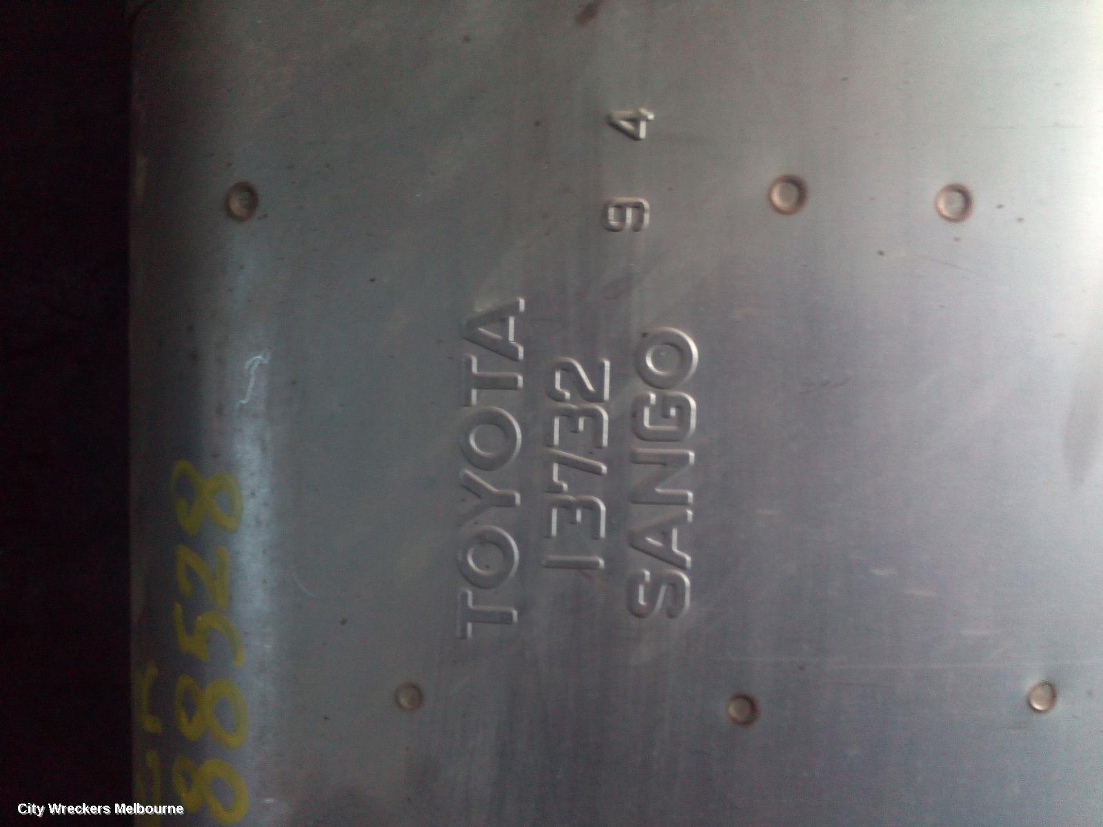 TOYOTA COROLLA EXHAUST SYSTEM, E210, 07/2018 ONWARDS