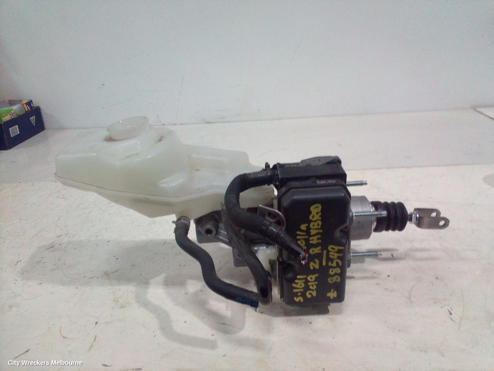 TOYOTA COROLLA BRAKE BOOSTER, PETROL, 1.8, 2ZR-FXE, HYBRID, ZWE211R, 07/2018 ONWARDS
