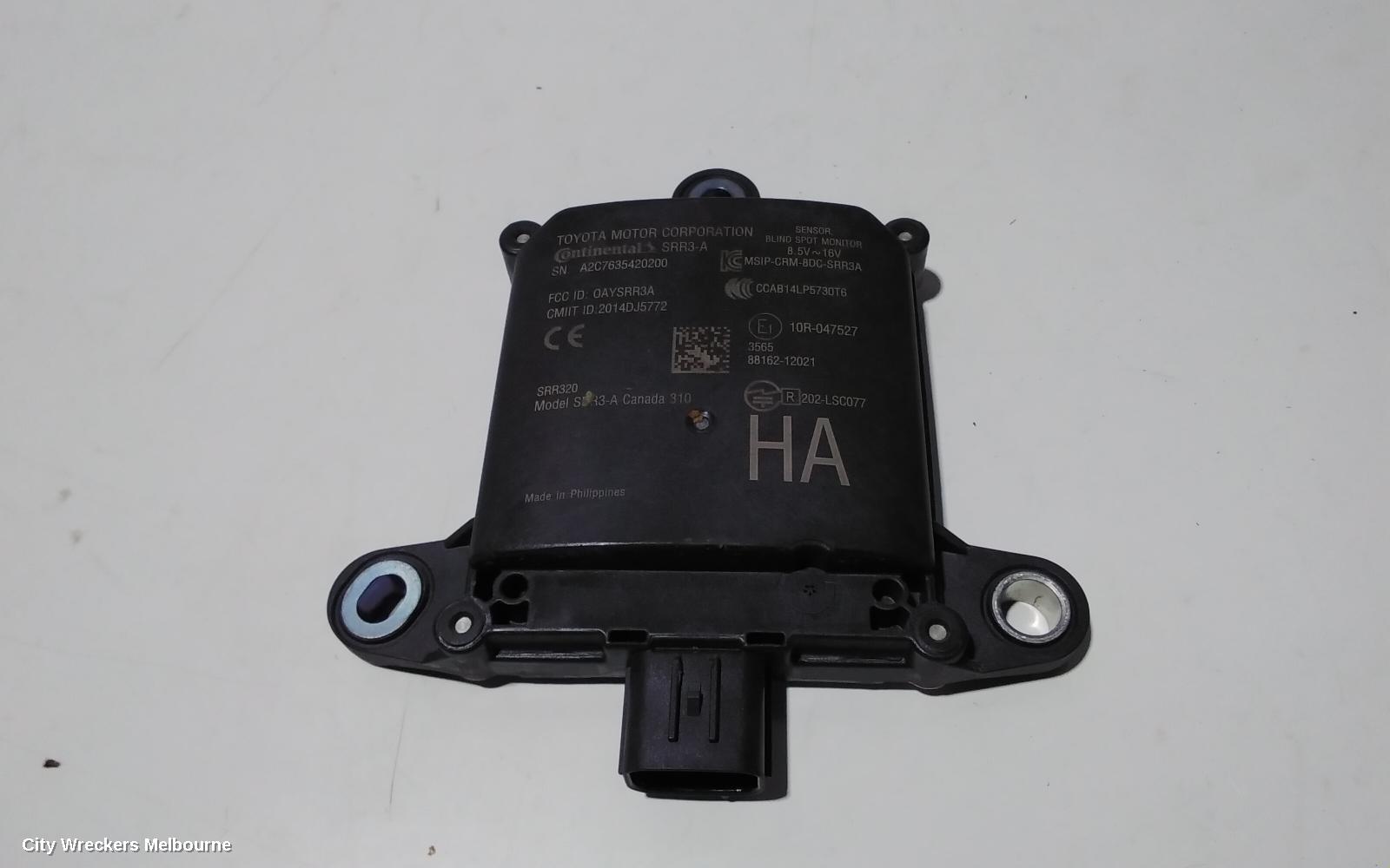 TOYOTA COROLLA, E210, 07/2018 ONWARDS, LHR BLIND SPOT MONITOR SENSOR MODULE 88162-12021: 88551