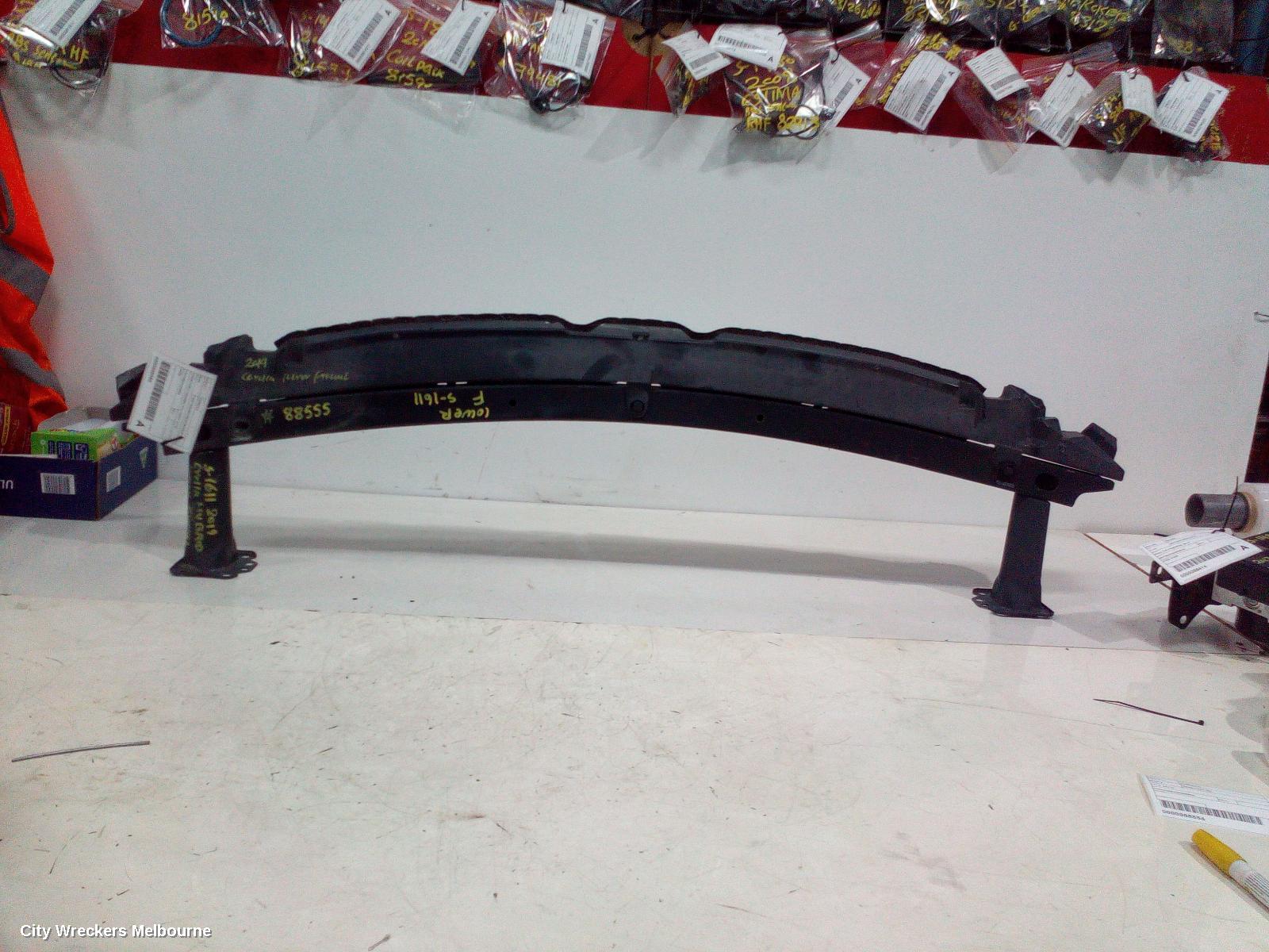 TOYOTA COROLLA F/BAR REINFORC/BRACK, LOWER ENERGY ABSORBER, E210, HATCH, 07/2018 ONWARDS