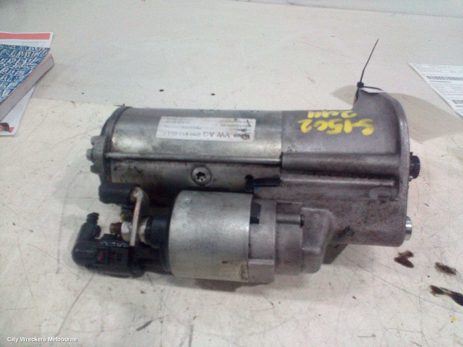 VOLKSWAGEN AMAROK STARTER, DIESEL, 2.0, 2H, 11/2011 ONWARDS
