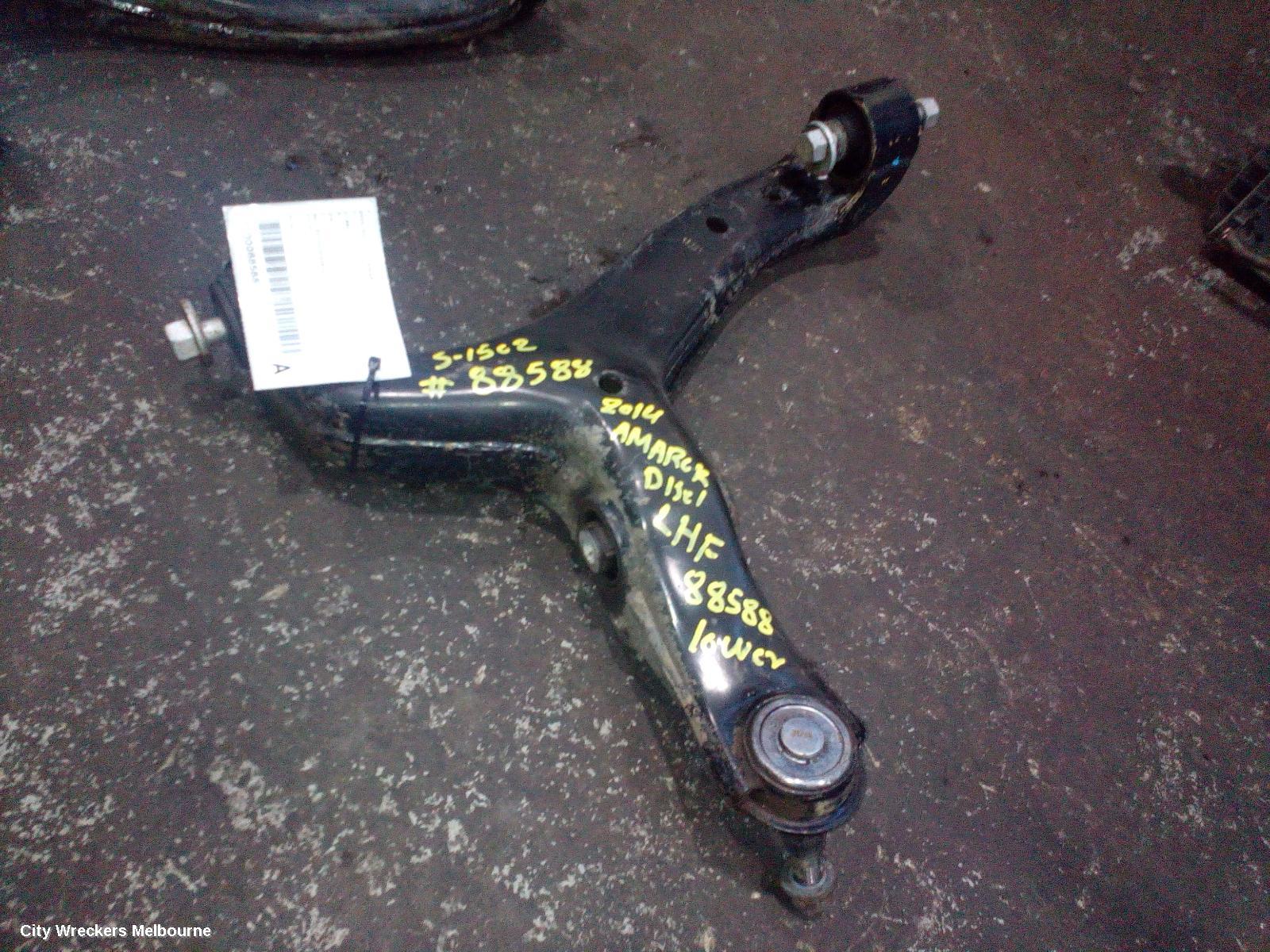 VOLKSWAGEN AMAROK LEFT FRONT LOWER CONTROL ARM, 2H, 12/2010 ONWARDS