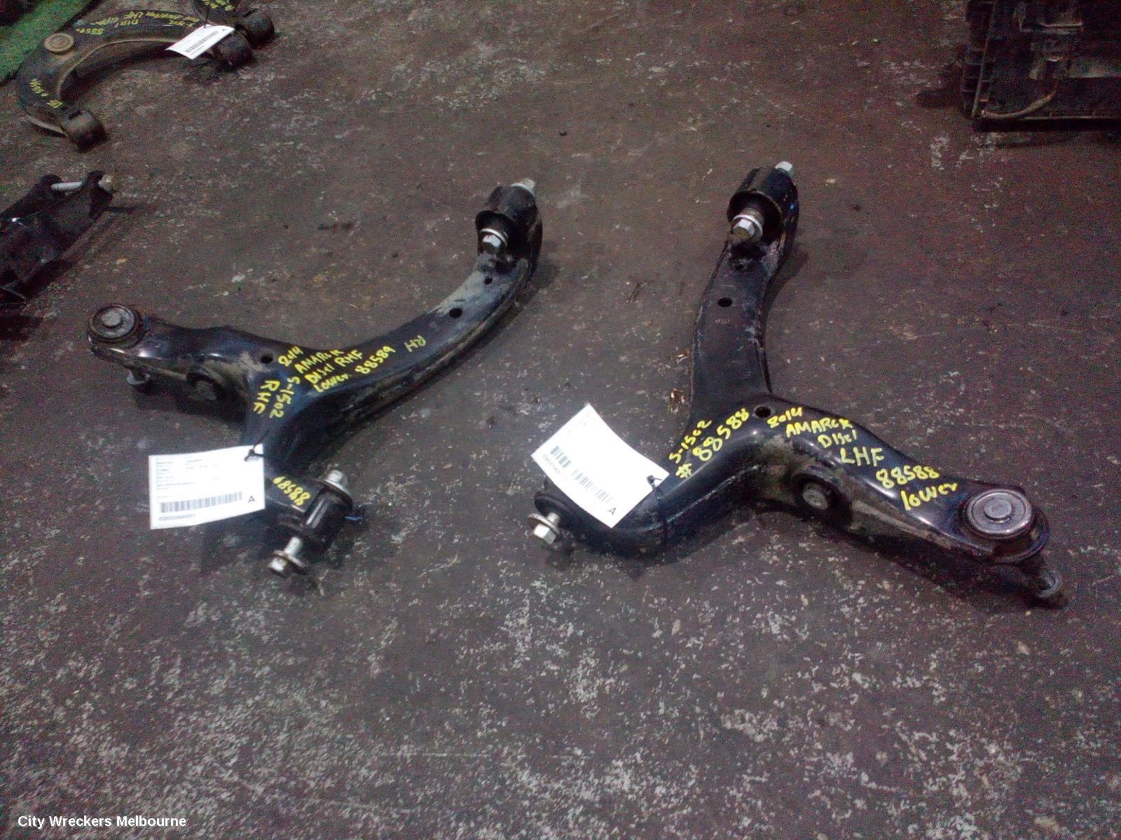 VOLKSWAGEN AMAROK LEFT FRONT LOWER CONTROL ARM, 2H, 12/2010 ONWARDS