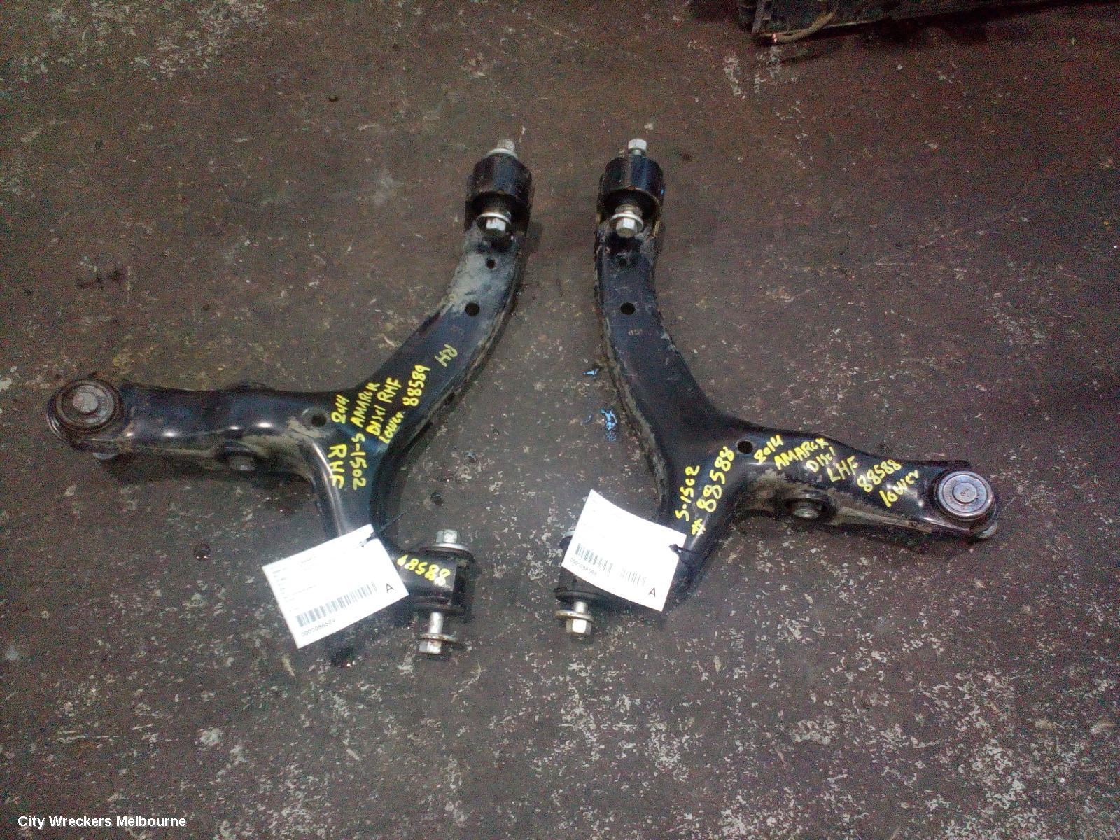 VOLKSWAGEN AMAROK RIGHT FRONT LOWER CONTROL ARM, 2H, 12/2010 ONWARDS