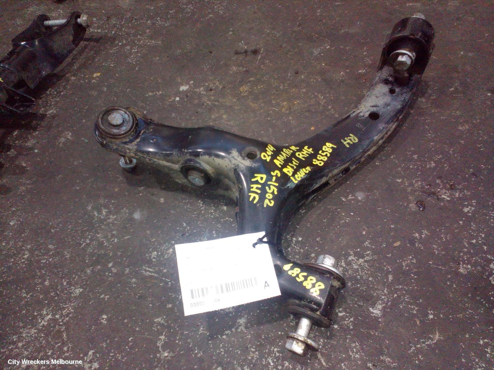 VOLKSWAGEN AMAROK RIGHT FRONT LOWER CONTROL ARM, 2H, 12/2010 ONWARDS