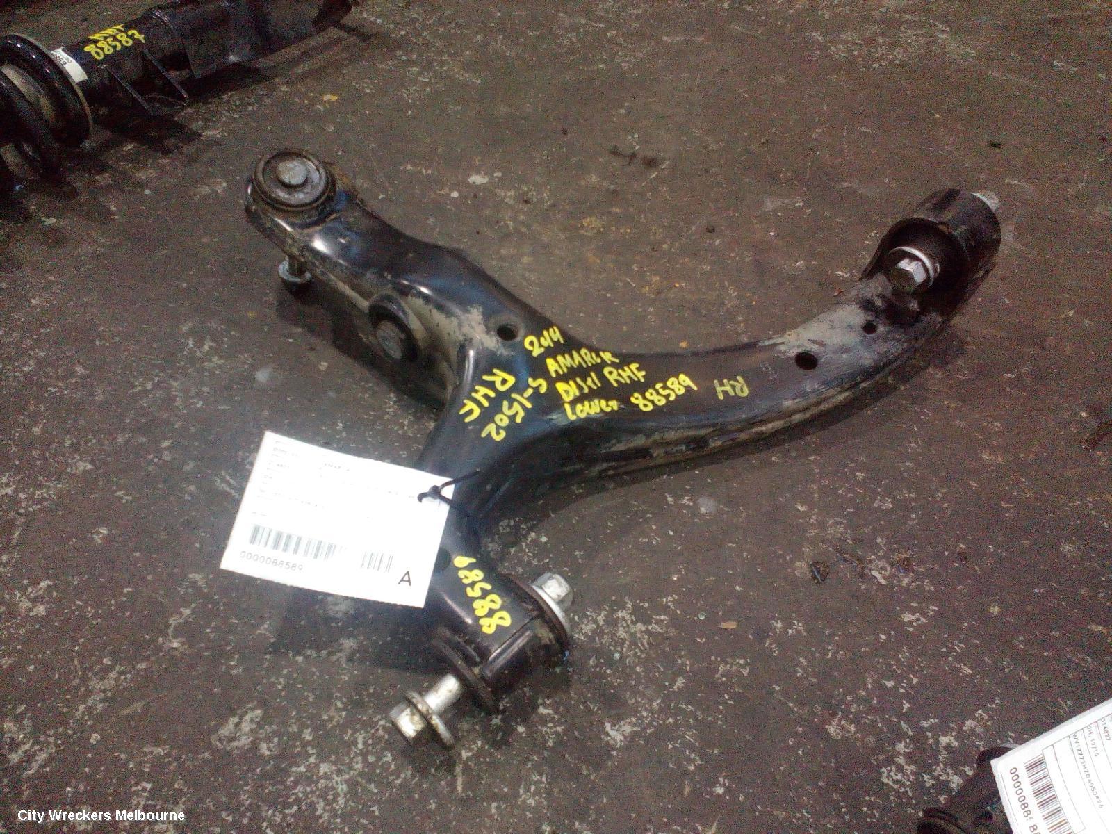 VOLKSWAGEN AMAROK RIGHT FRONT LOWER CONTROL ARM, 2H, 12/2010 ONWARDS
