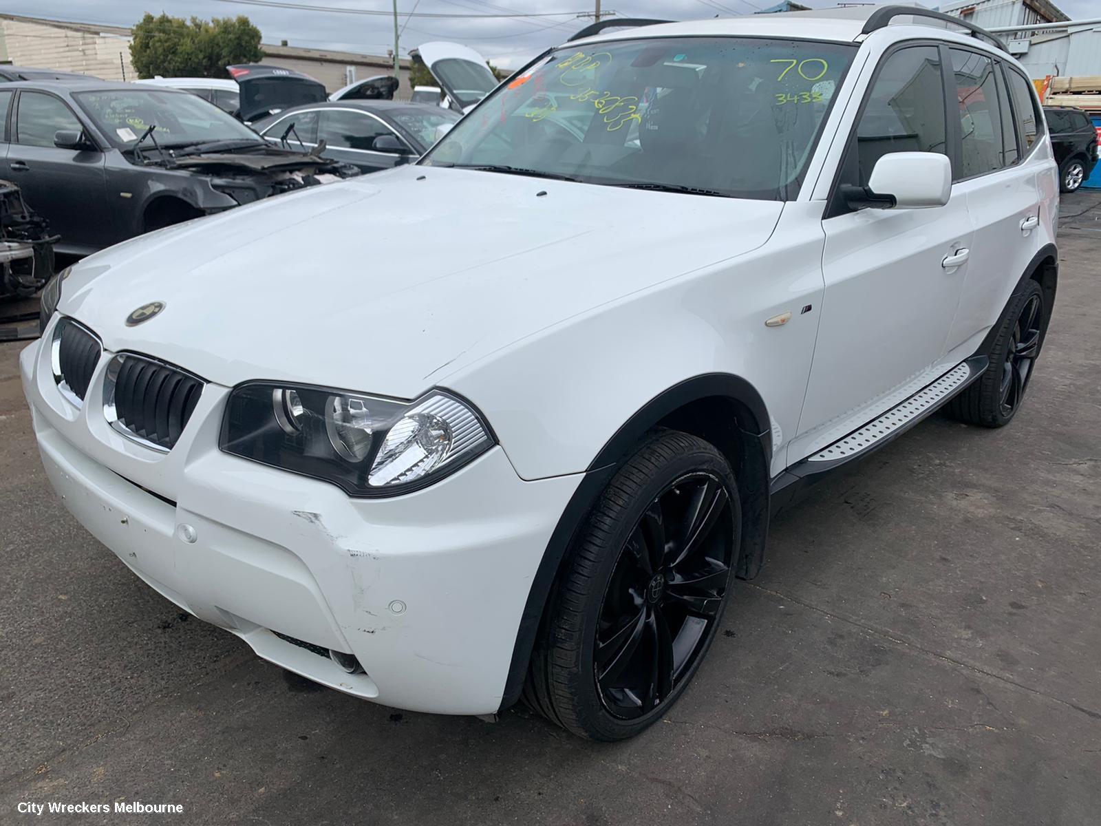 BMW X3 WHEEL ARCH FLARE, E83, 06/2004 - 02/2011