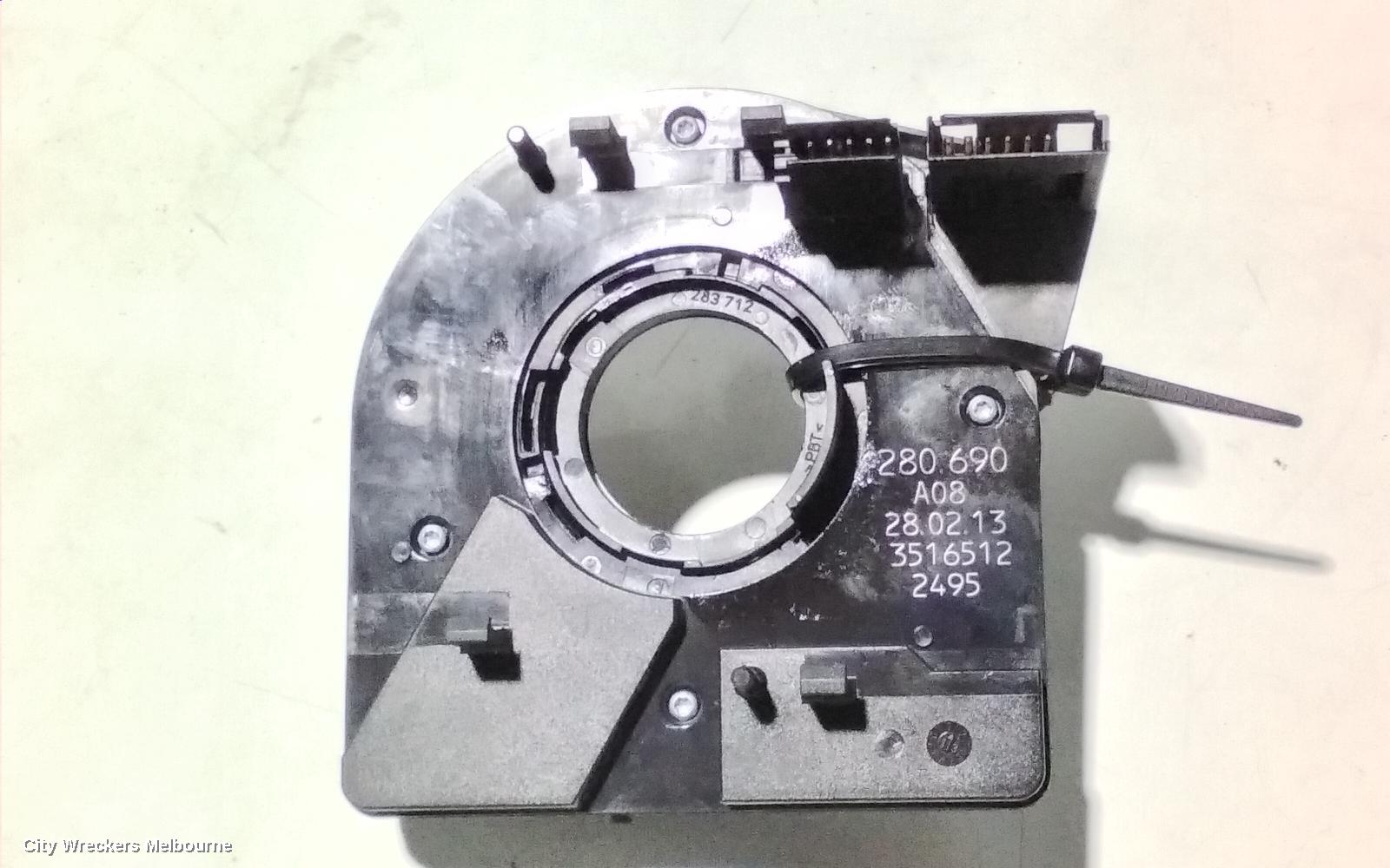 VOLKSWAGEN AMAROK AIRBAG MODULE/SENSOR, CLOCKSPRING, 2H, 12/2010 - 03/2014