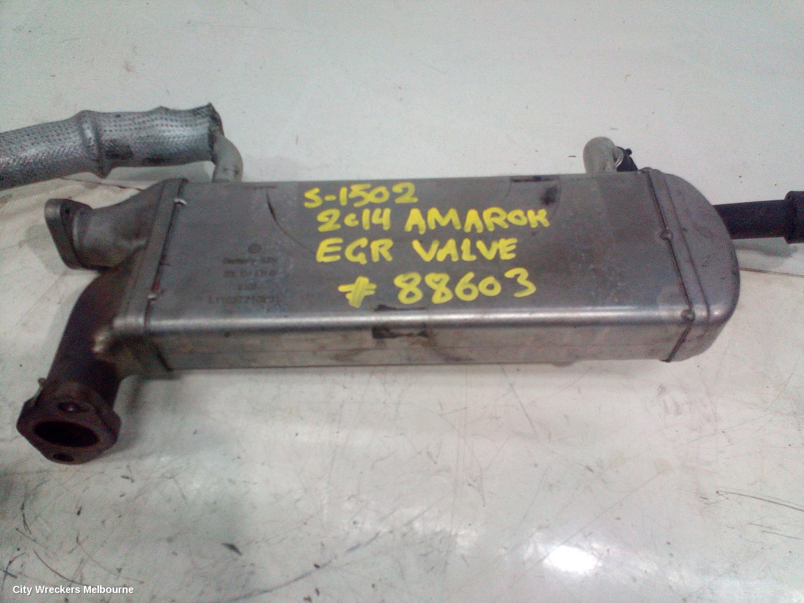 VOLKSWAGEN AMAROK EGR VALVE, DIESEL, 2.0, TWIN TURBO, 2H, CNEA CODE, 12/2010 ONWARDS