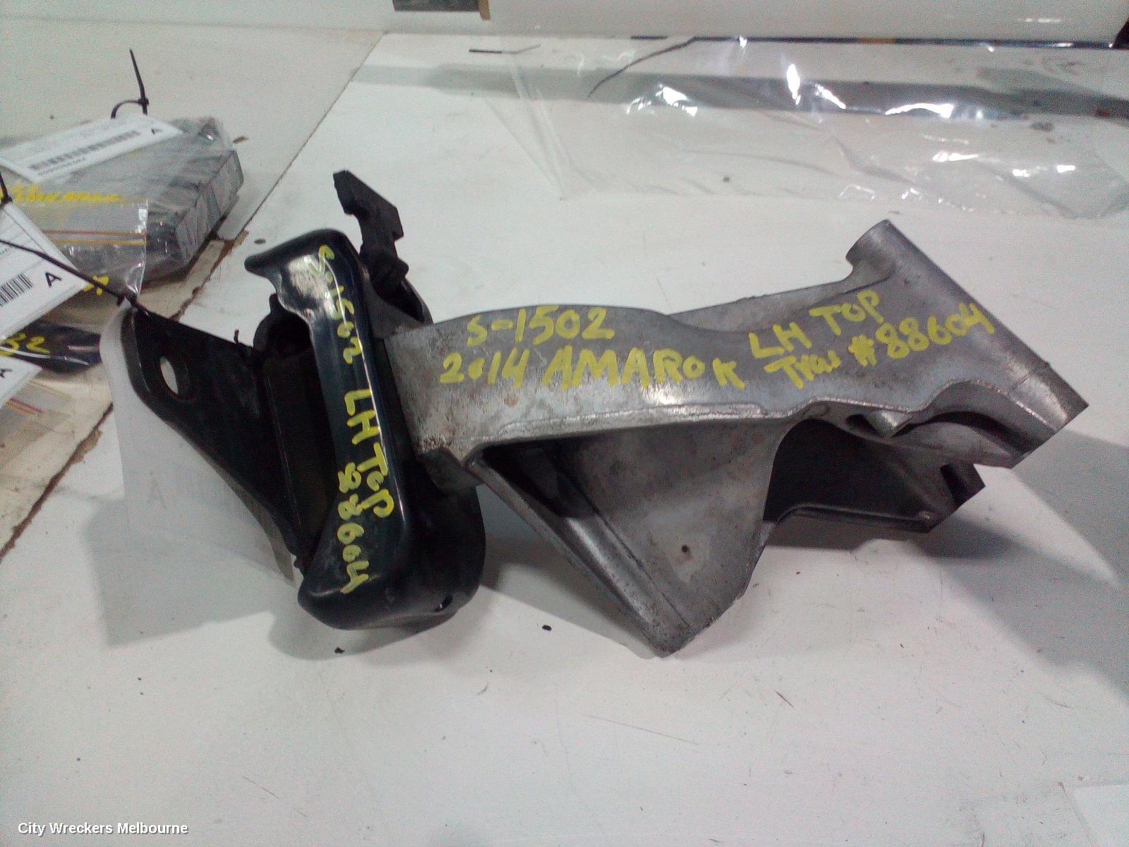 VOLKSWAGEN AMAROK MOUNT, ENGINE MOUNT (LH SIDE), DIESEL, 2.0, TWIN TURBO, 2H, CDCA/CNEA/CSHA CODE, 10/2010 - 09/2022