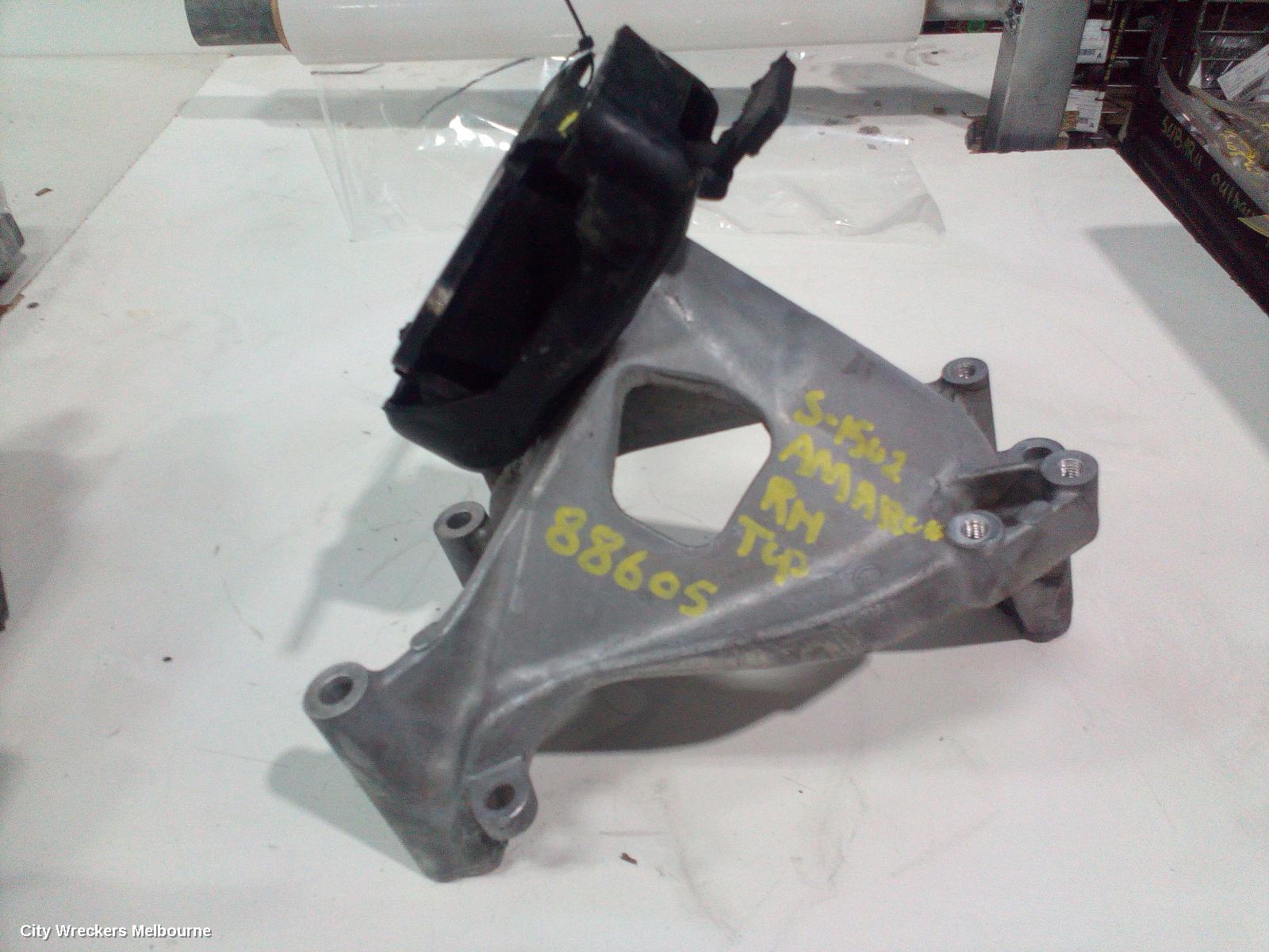 VOLKSWAGEN AMAROK MOUNT, ENGINE MOUNT (RH SIDE), DIESEL, 2.0, TWIN TURBO, 2H, CDCA/CNEA/CSHA CODE, 10/2010 - 09/2022