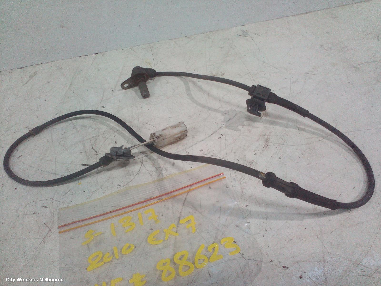 MAZDA CX7 ABS SENSOR, LH FRONT, ER, 11/2006 - 02/2012