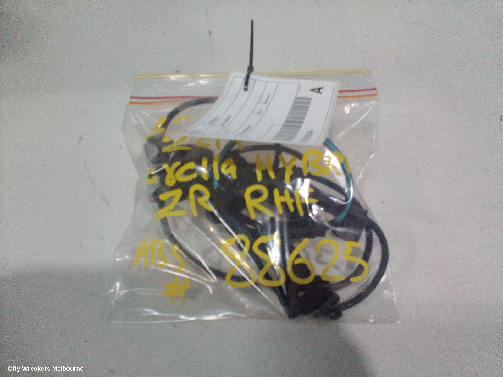 TOYOTA COROLLA ABS SENSOR, LH FRONT, E210, 07/2018 ONWARDS
