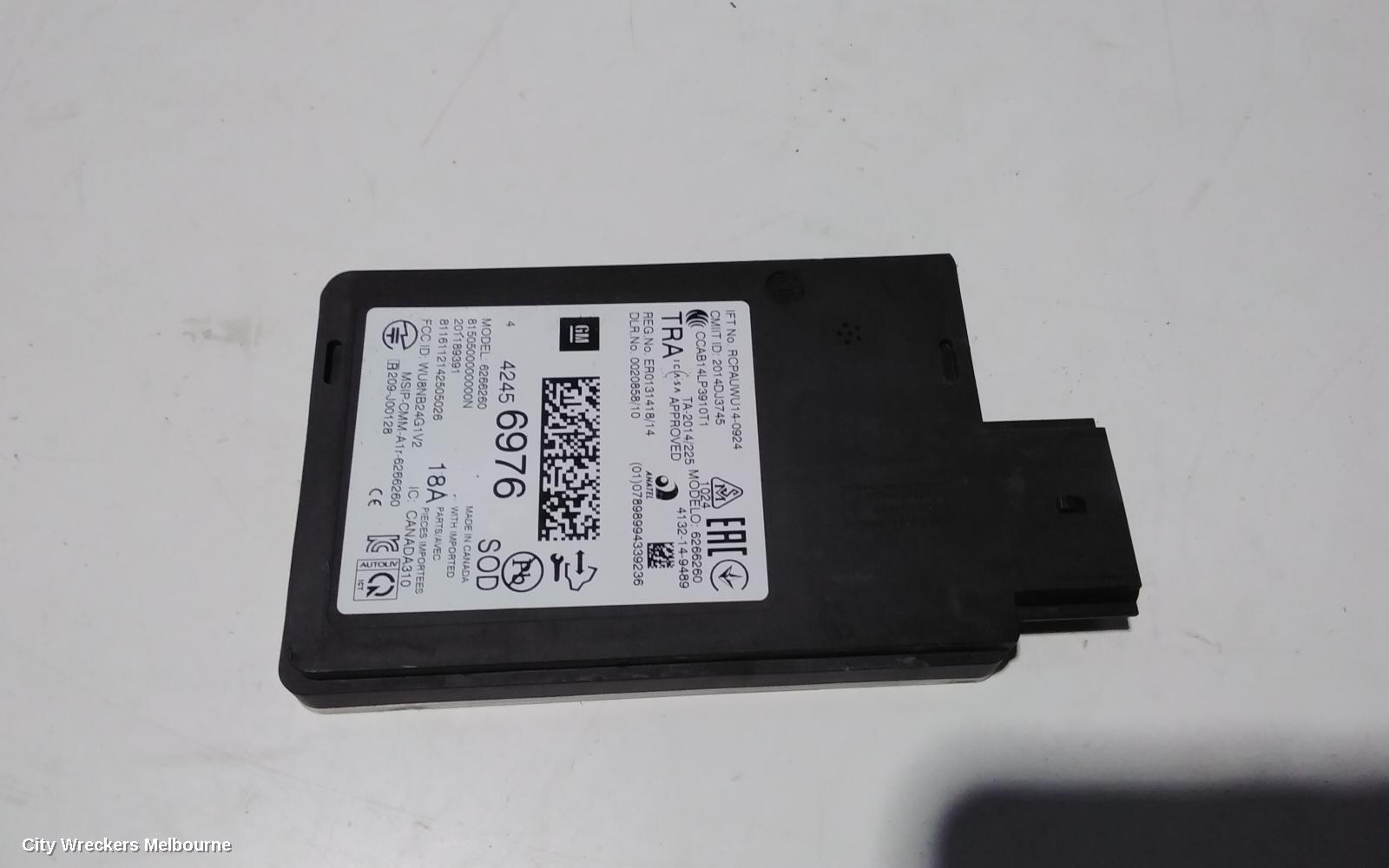 HOLDEN CAPTIVA, CG SERIES 2 03/2011 - 06/2018, 42456976 GENERAL MOTORS MODULE: 88646