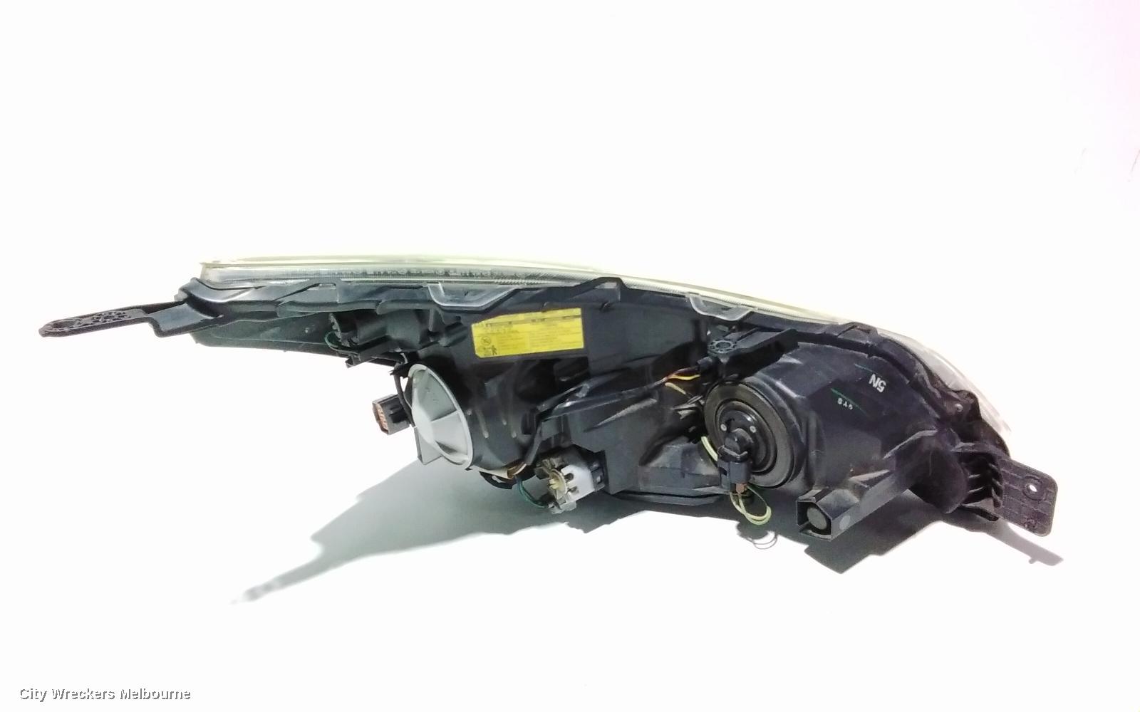 SUBARU LIBERTY LEFT HEADLAMP, 5TH GEN, 2.5I/2.5 GT ENG, XENON TYPE, BLACK INSERT, 07/2009 - 03/2012