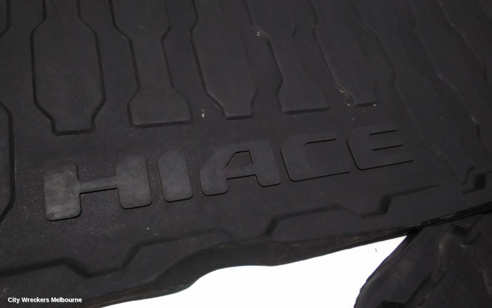 TOYOTA HIACE FLOOR MATS, 300 SERIES, 02/2019 ONWARDS