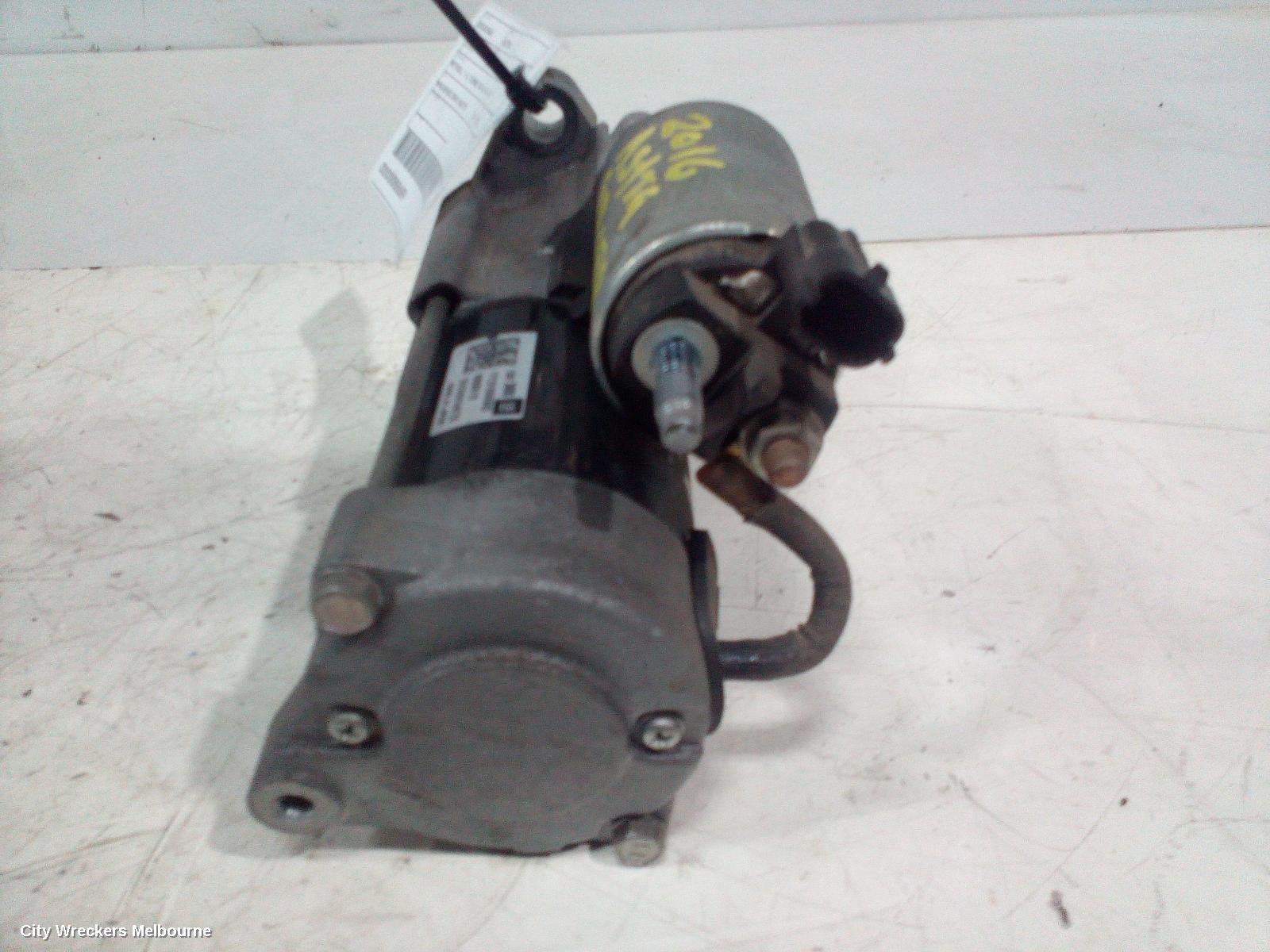 HOLDEN ASTRA STARTER, PETROL, 1.4, TURBO, BK-BL, 09/2016 - 12/2020