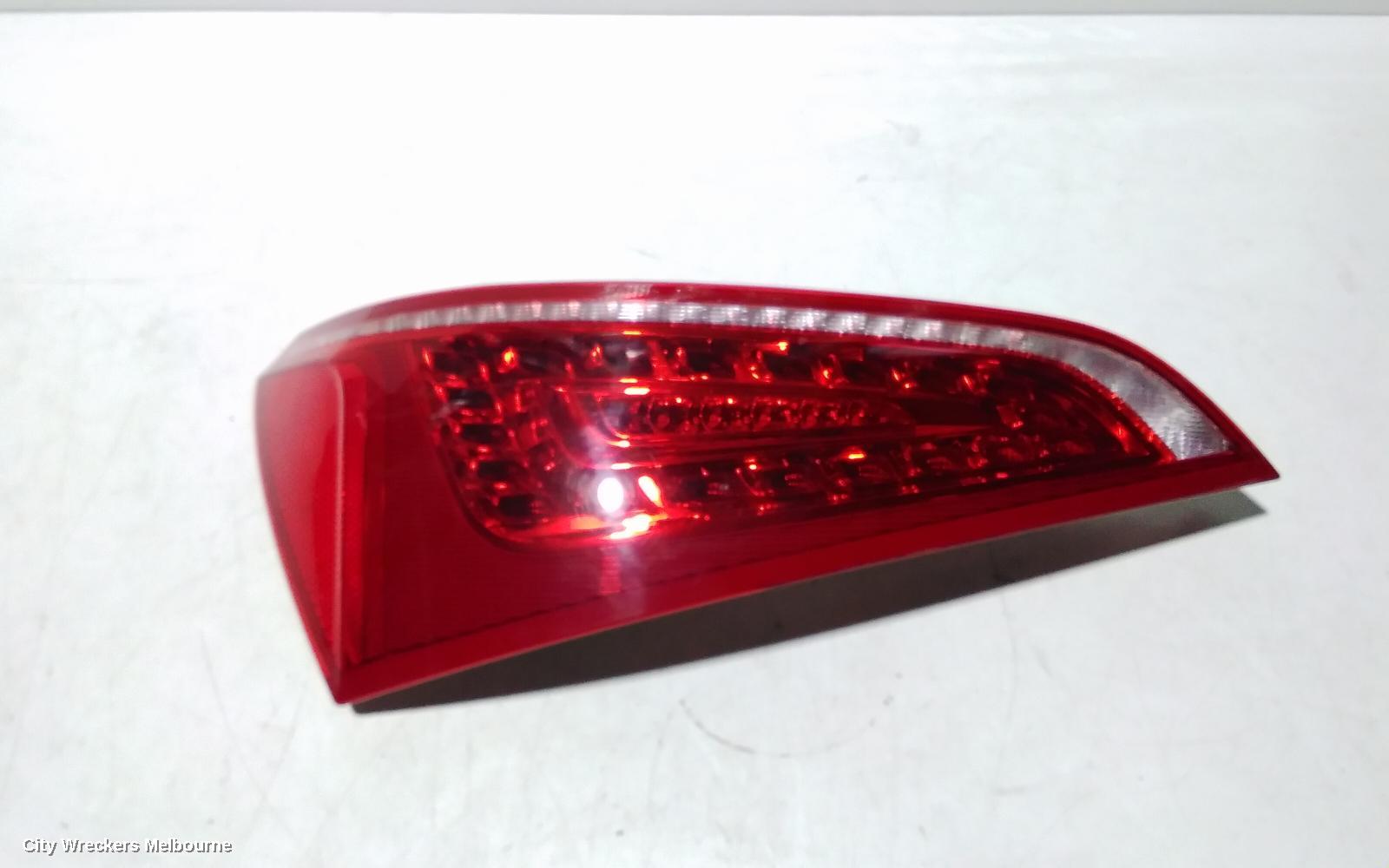 AUDI Q5 LEFT TAILLIGHT, IN TAILGATE, 8R, LED TYPE, 03/2009 - 09/2012