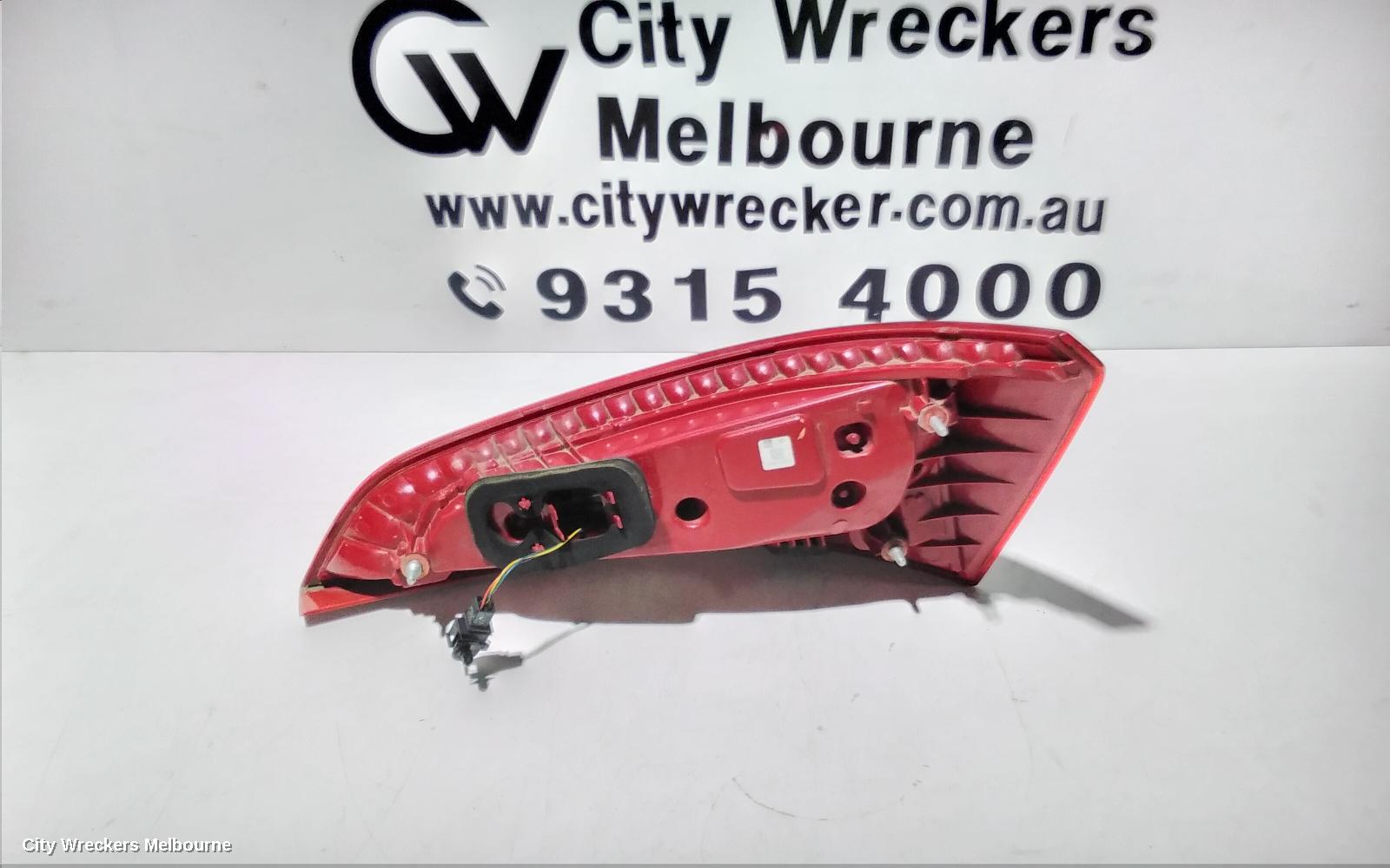 AUDI Q5 LEFT TAILLIGHT, IN TAILGATE, 8R, LED TYPE, 03/2009 - 09/2012