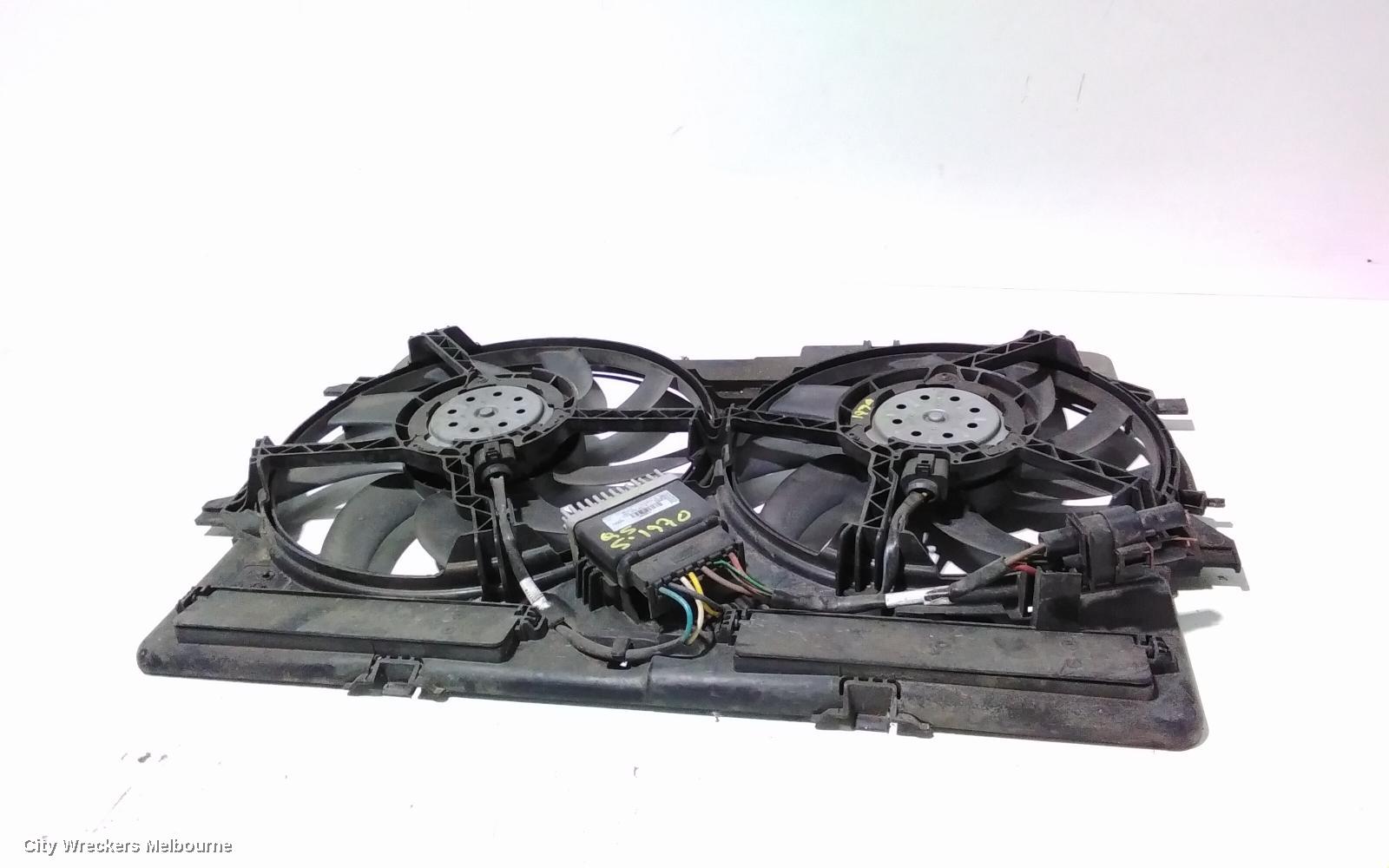 AUDI Q5 FAN, DUAL FAN ASSY, 2.0, PETROL, 400W/200W, 8R, 03/2009 - 01/2017