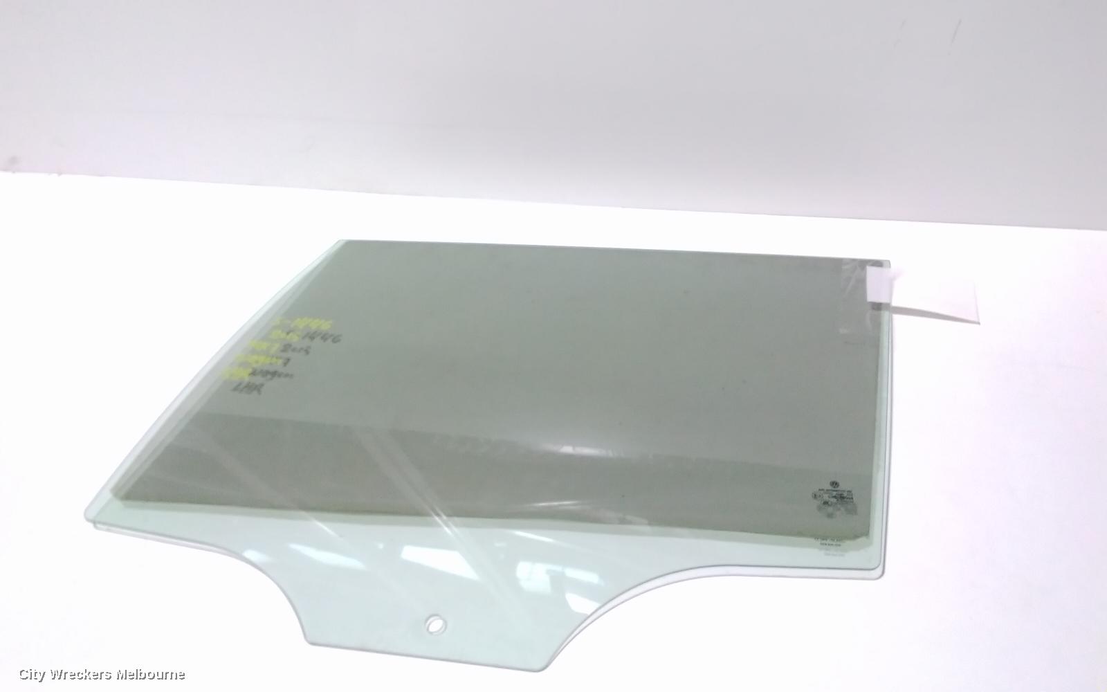 VOLKSWAGEN GOLF LEFT REAR DOOR WINDOW, GEN 7, HATCH, DARK TINTED, 03/2013 - 08/2020